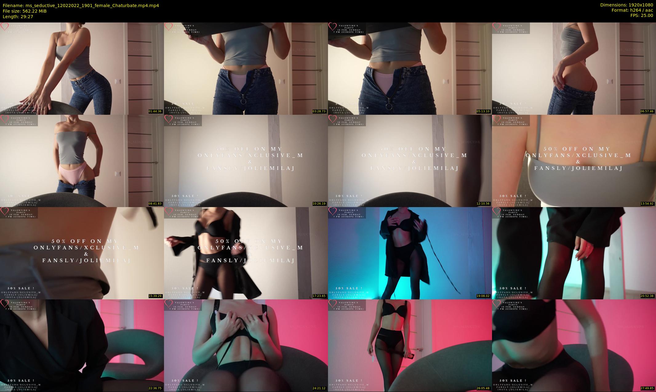 ms_seductive — 30 minute Chaturbate female cam show recording, 1080p, Feb 12, 2022