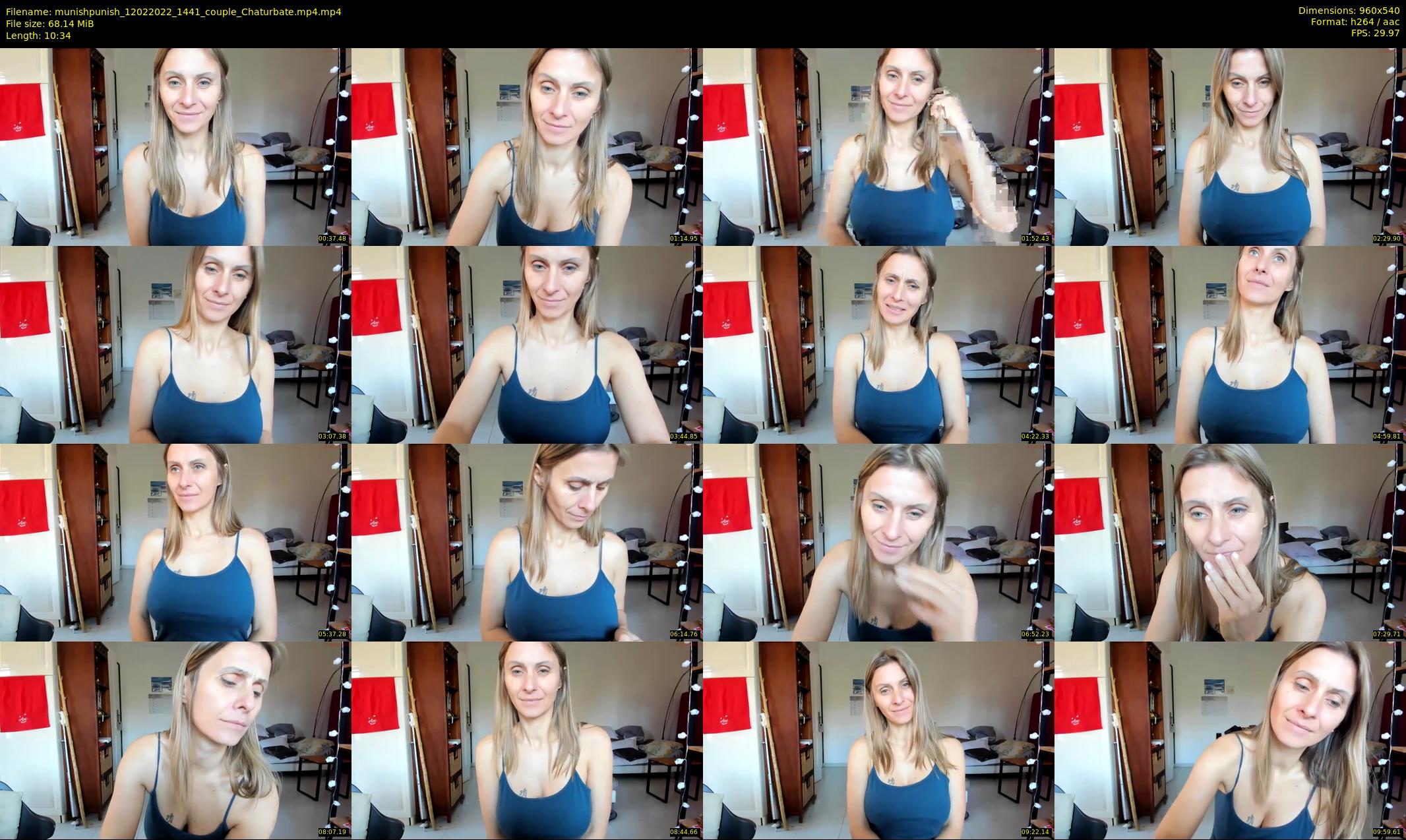 munishpunish — 11 minute Chaturbate couple cam show recording, 480p, Feb 12, 2022
