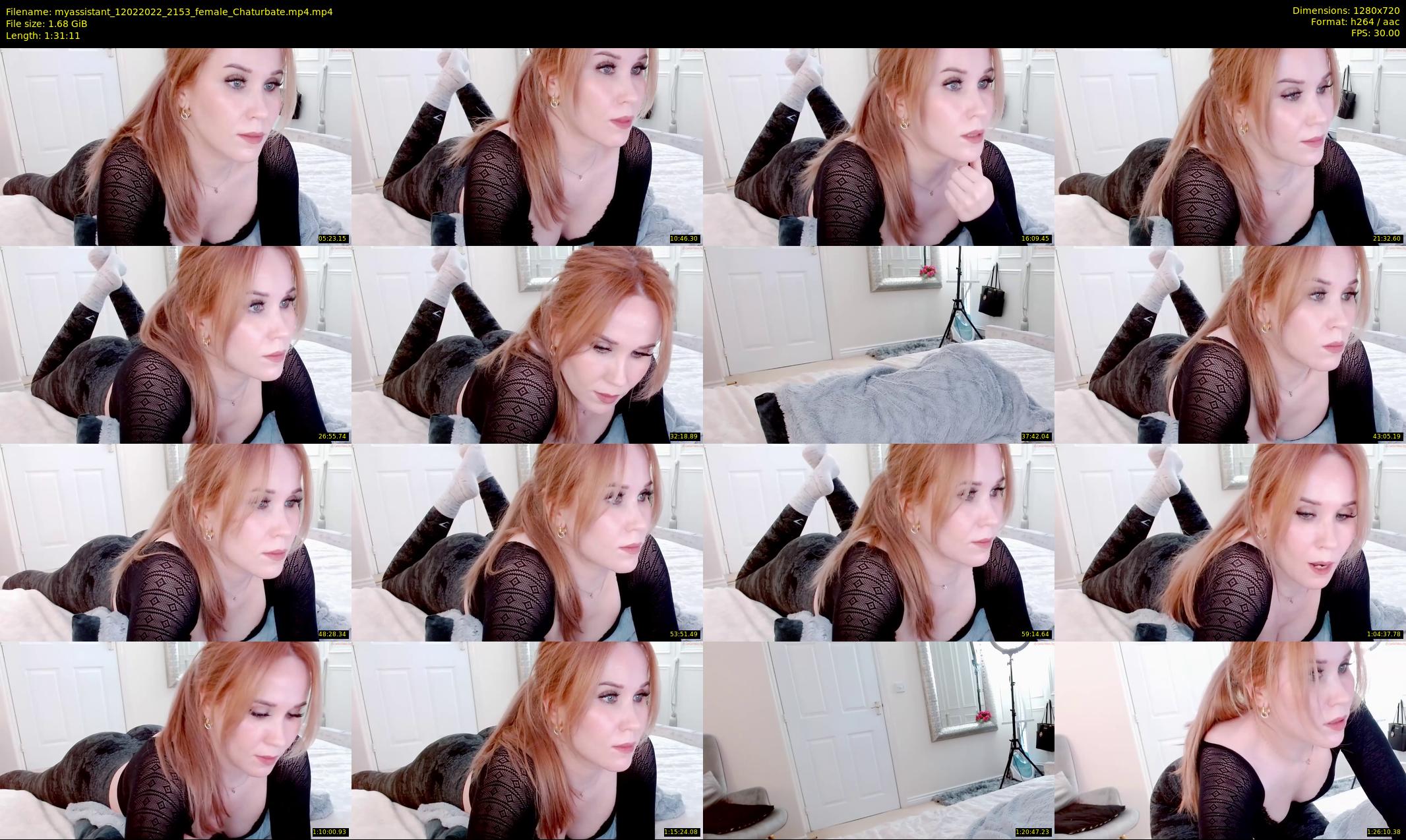 myassistant — 92 minute Chaturbate female cam show recording, 720p, Feb 12, 2022