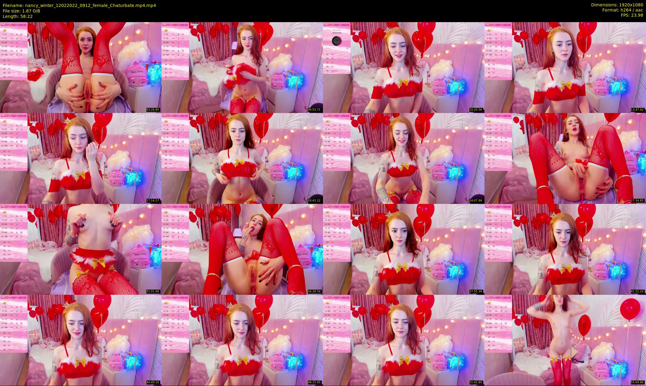 nancy_winter — 59 minute Chaturbate female cam show recording, 1080p, Feb 12, 2022