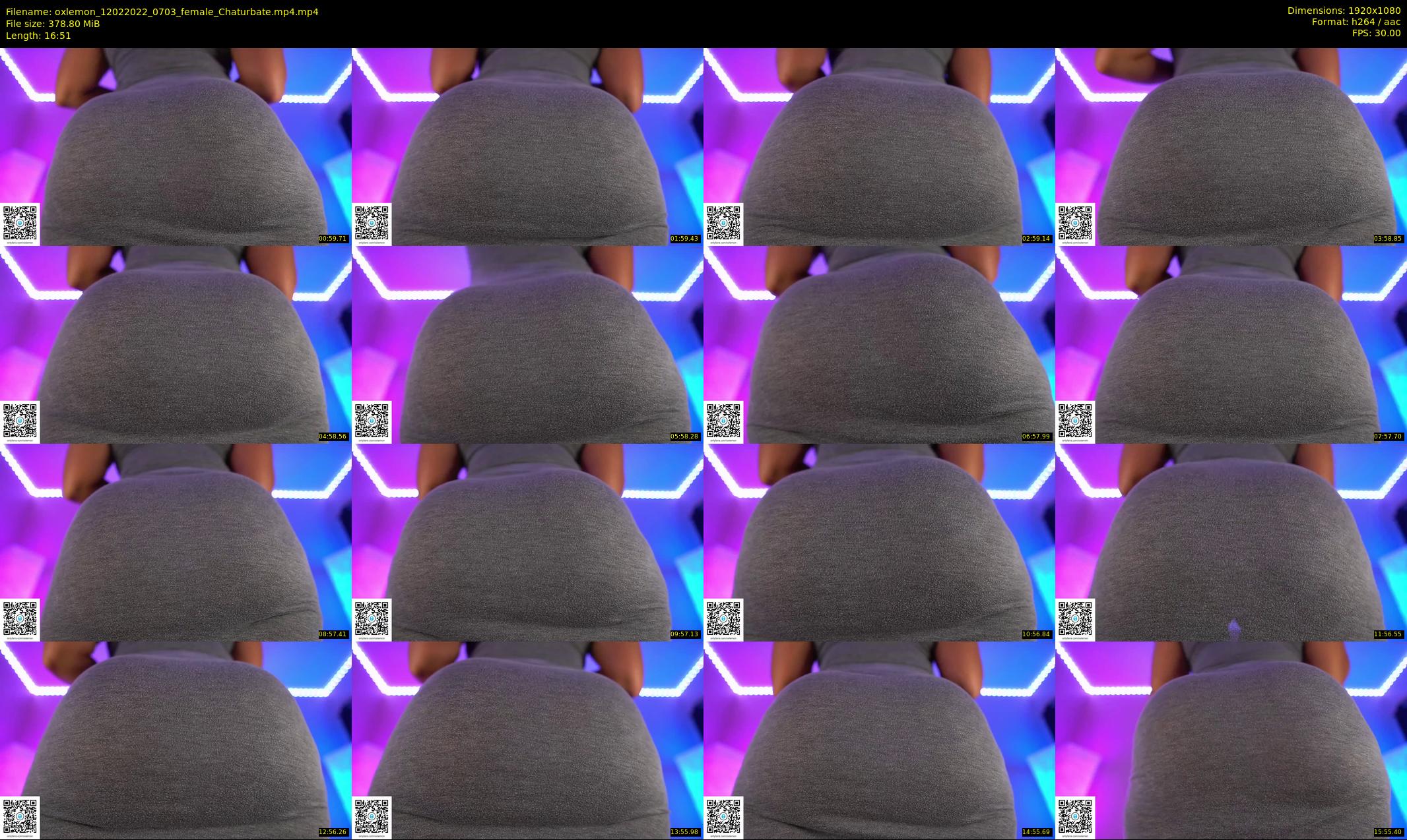 oxlemon — 17 minute Chaturbate female cam show recording, 1080p, Feb 12, 2022