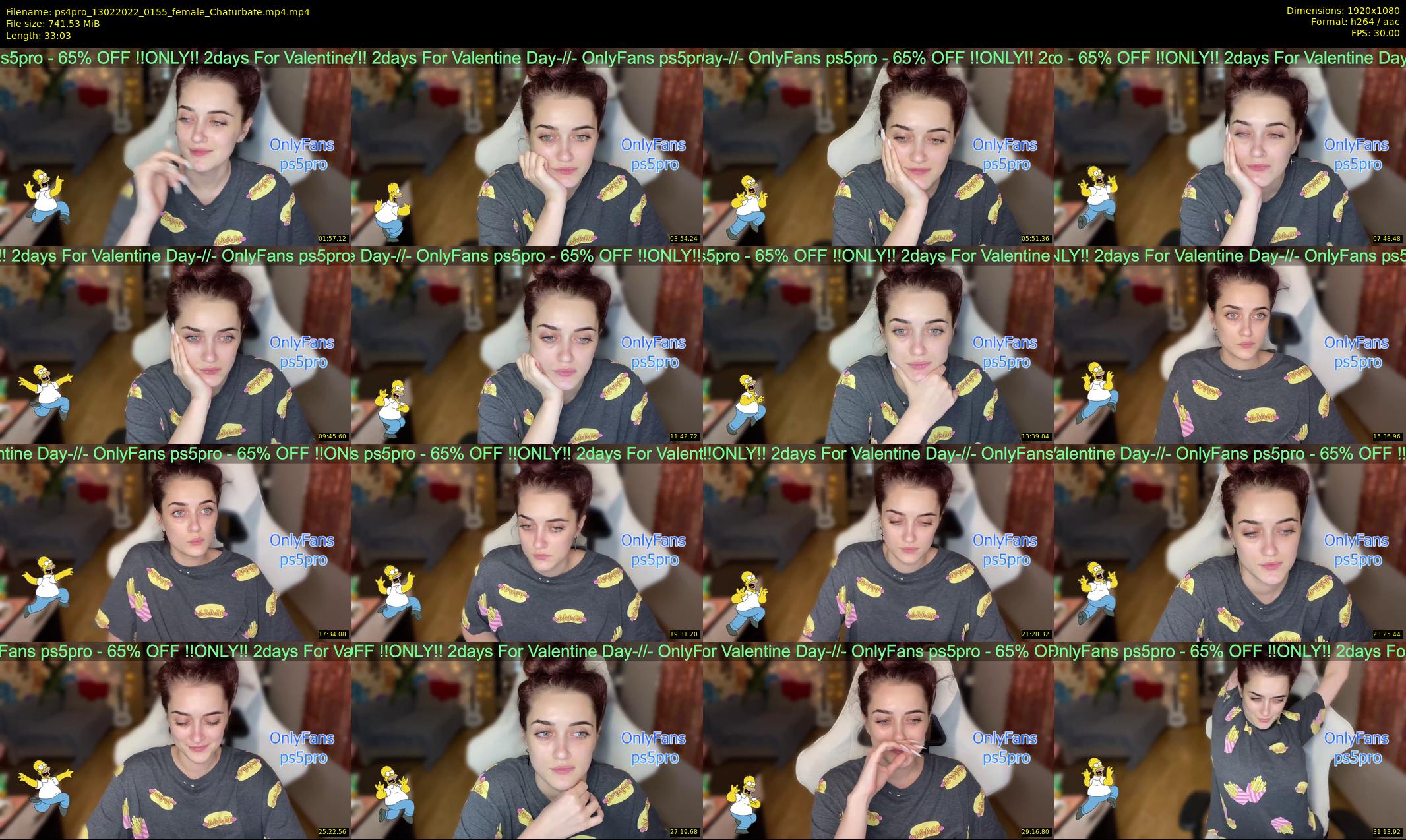 ps4pro — 34 minute Chaturbate female cam show recording, 1080p, Feb 13, 2022