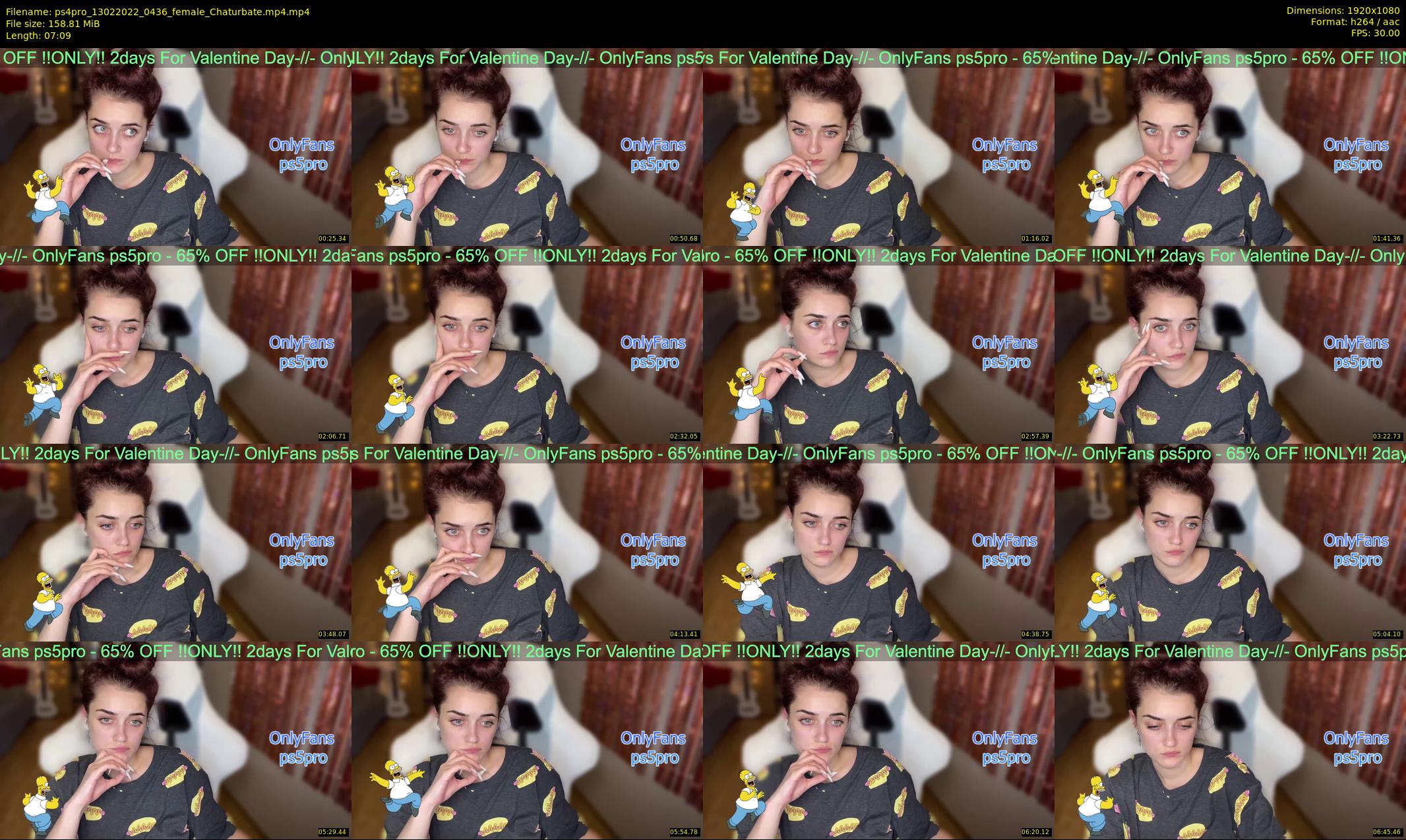 ps4pro — 8 minute Chaturbate female cam show recording, 1080p, Feb 13, 2022