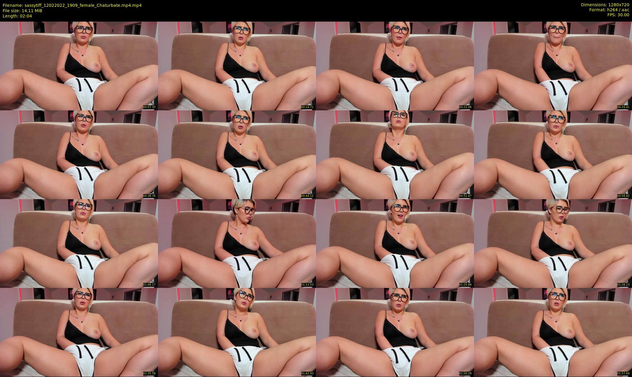 sassytiff — 3 minute Chaturbate couple cam show recording, 720p, Feb 12, 2022
