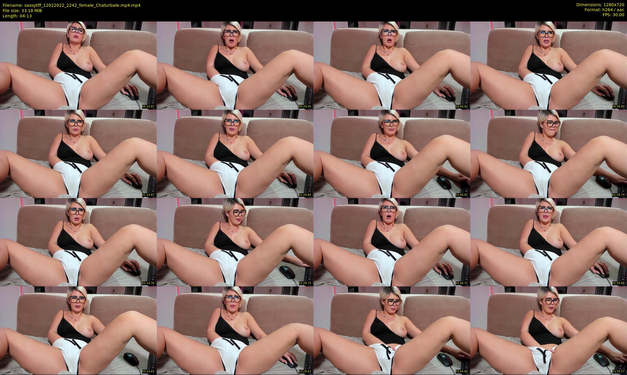 sassytiff — 5 minute Chaturbate couple cam show recording, 720p, Feb 12, 2022