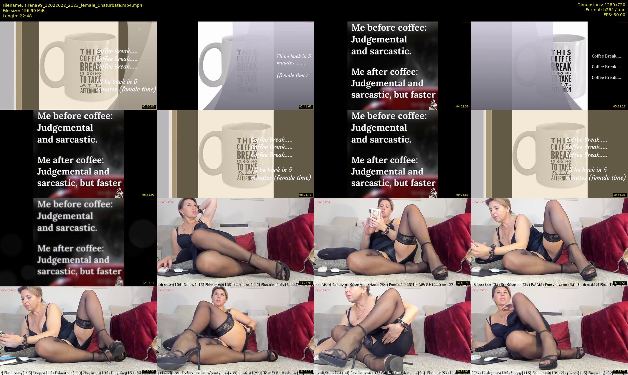 sirena99 — 23 minute Chaturbate female cam show recording, 720p, Feb 12, 2022