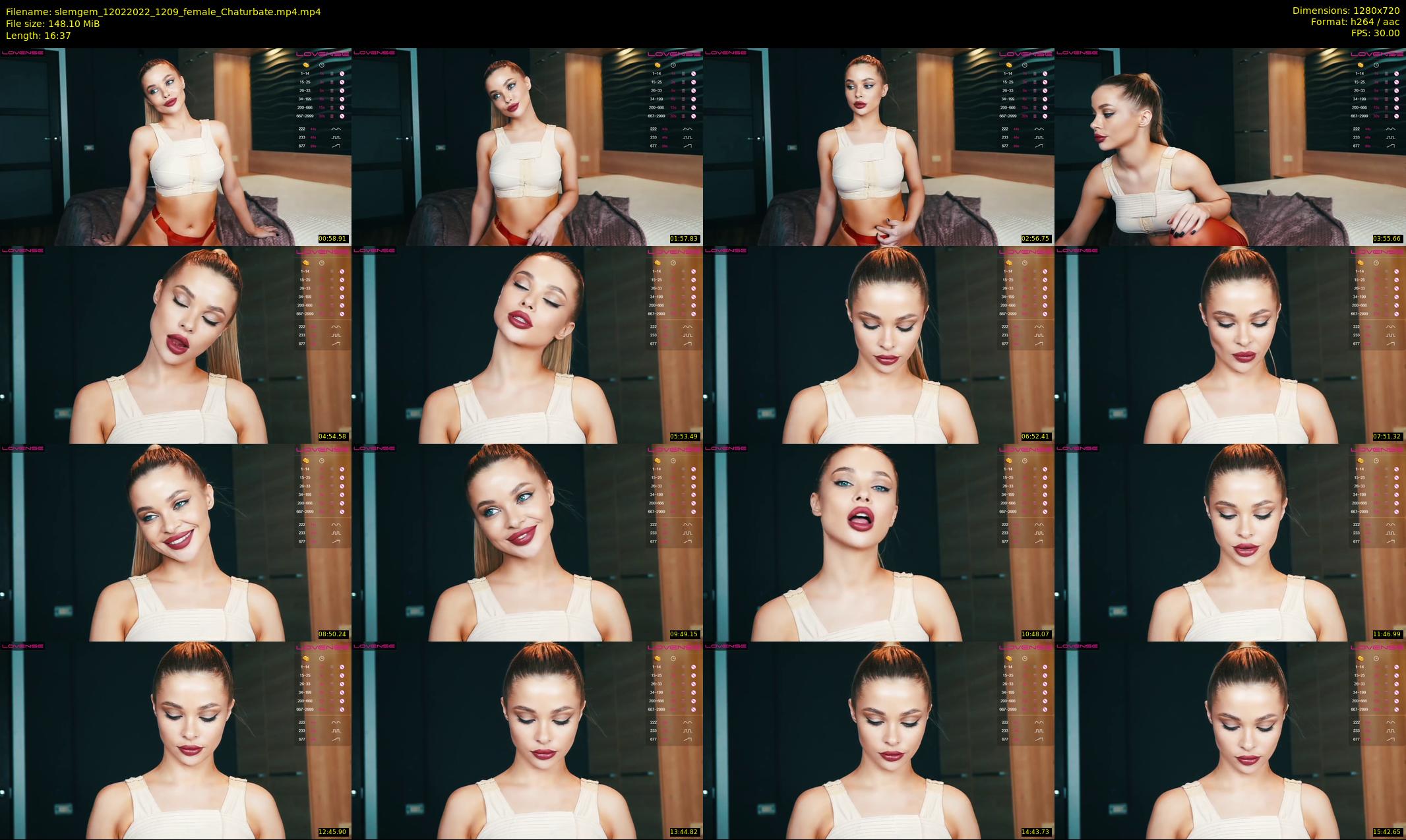 slemgem — 17 minute Chaturbate couple cam show recording, 720p, Feb 12, 2022