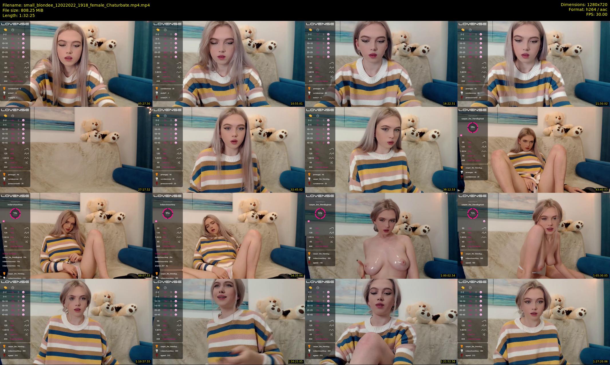 small_blondee — 93 minute Chaturbate female cam show recording, 720p, Feb 12, 2022
