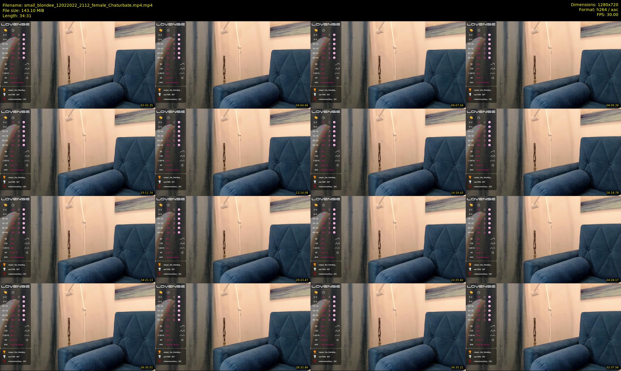 small_blondee — 35 minute Chaturbate female cam show recording, 720p, Feb 12, 2022