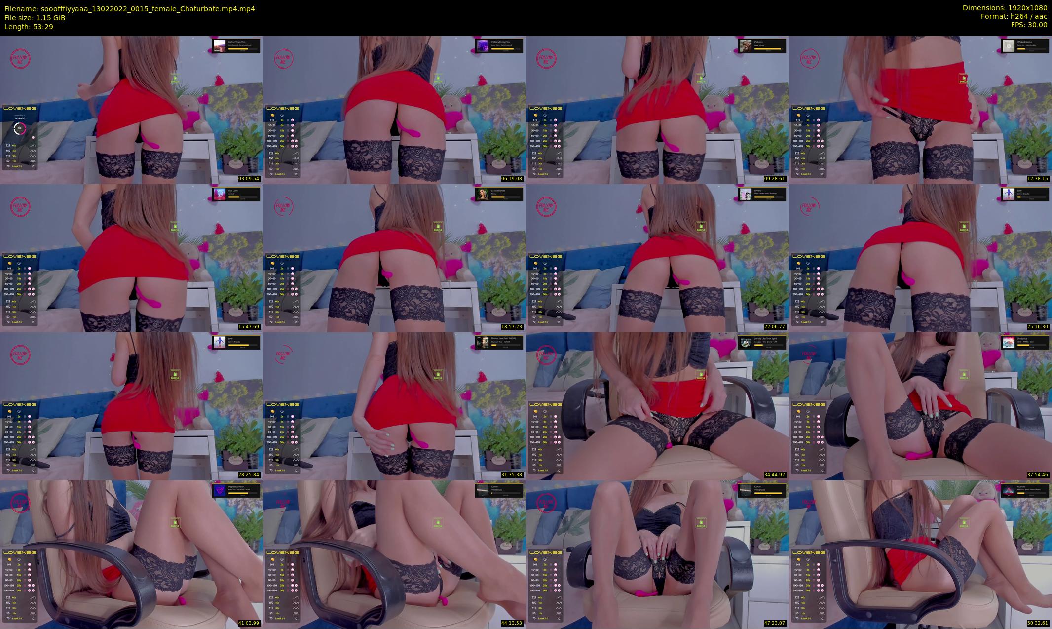 sooofffiyyaaa — 54 minute Chaturbate female cam show recording, 1080p, Feb 13, 2022