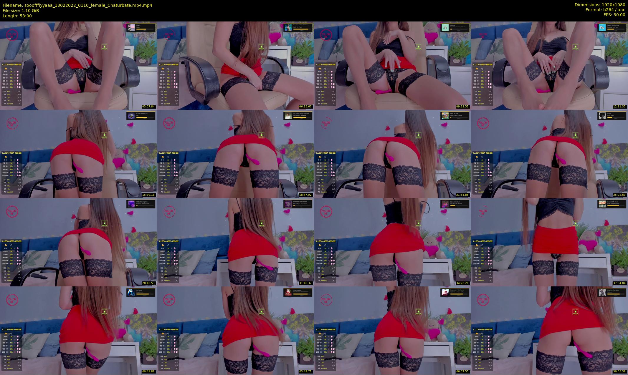 sooofffiyyaaa — 53 minute Chaturbate female cam show recording, 1080p, Feb 13, 2022