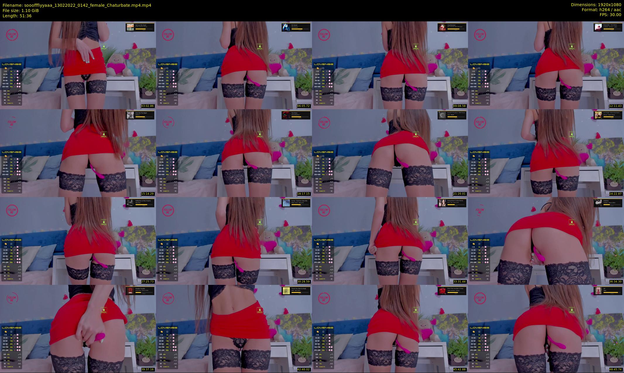 sooofffiyyaaa — 52 minute Chaturbate female cam show recording, 1080p, Feb 13, 2022
