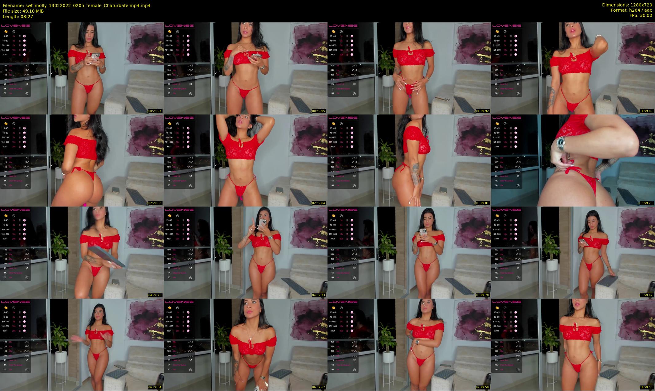 swt_molly — 9 minute Chaturbate female cam show recording, 720p, Feb 13, 2022