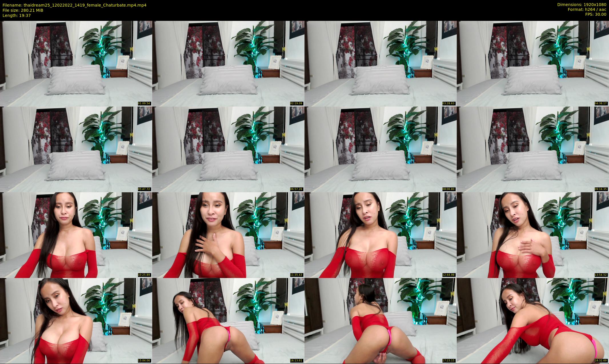 thaidream25 — 20 minute Chaturbate female cam show recording, 1080p, Feb 12, 2022