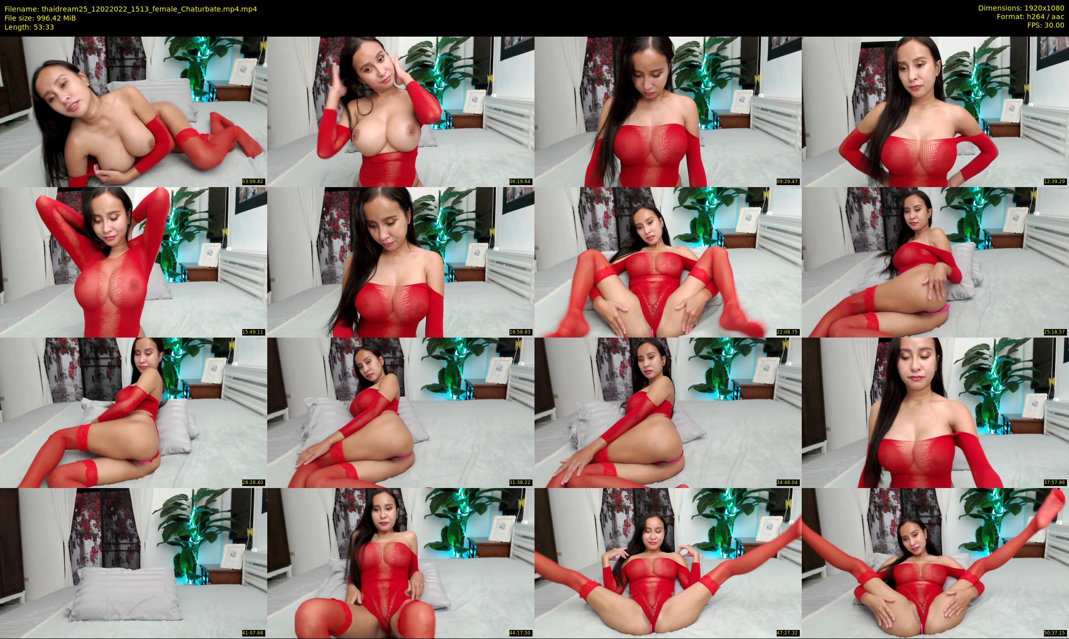 thaidream25 — 54 minute Chaturbate female cam show recording, 1080p, Feb 12, 2022