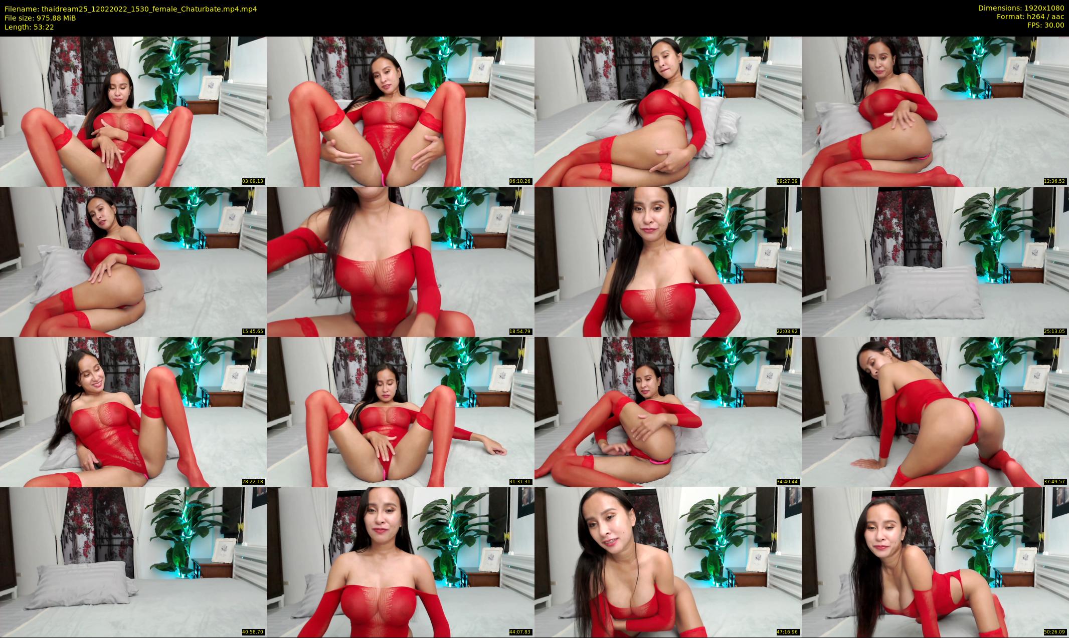 thaidream25 — 54 minute Chaturbate female cam show recording, 1080p, Feb 12, 2022