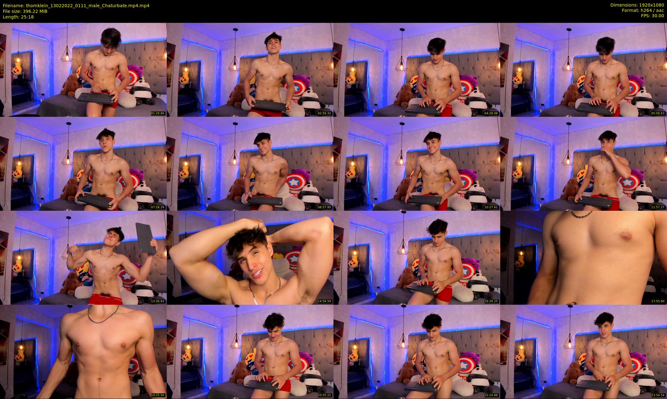 thomklein — 26 minute Chaturbate male cam show recording, 1080p, Feb 13, 2022