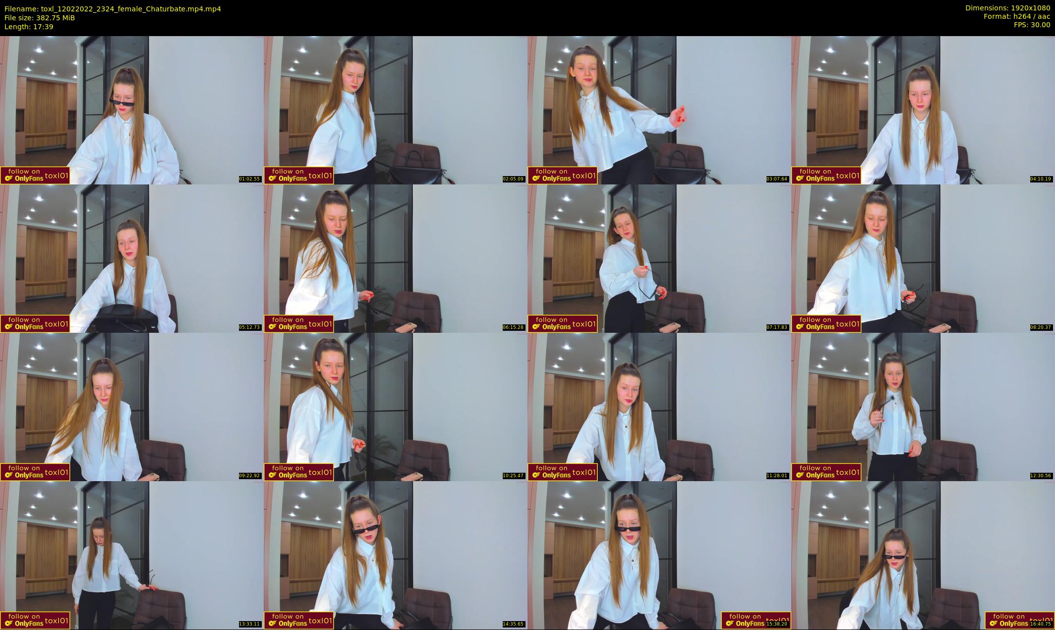 toxl — 18 minute Chaturbate female cam show recording, 1080p, Feb 12, 2022