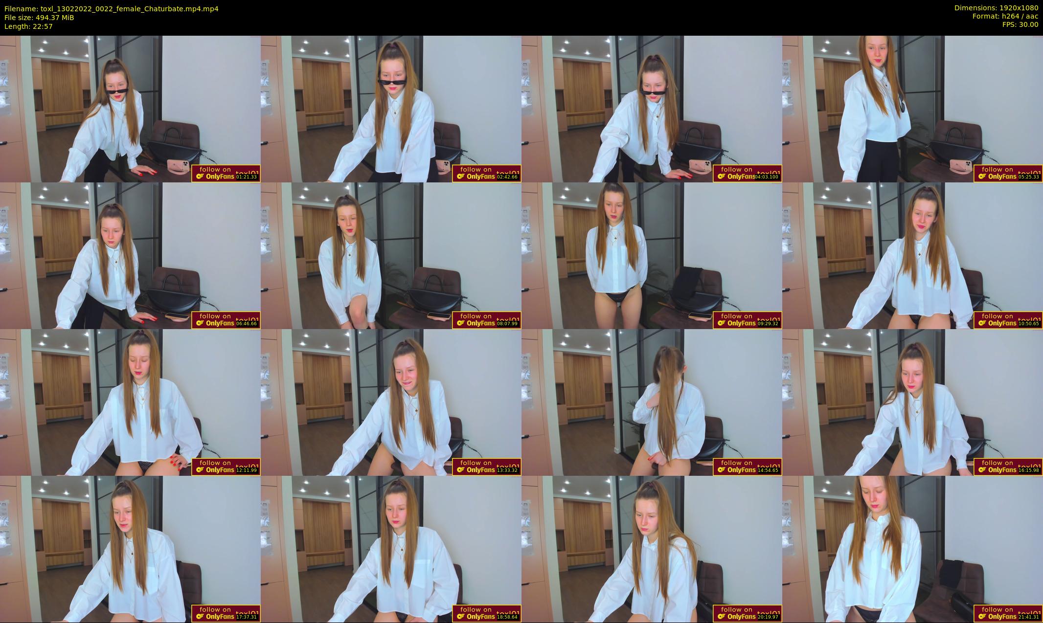 toxl — 23 minute Chaturbate female cam show recording, 1080p, Feb 13, 2022