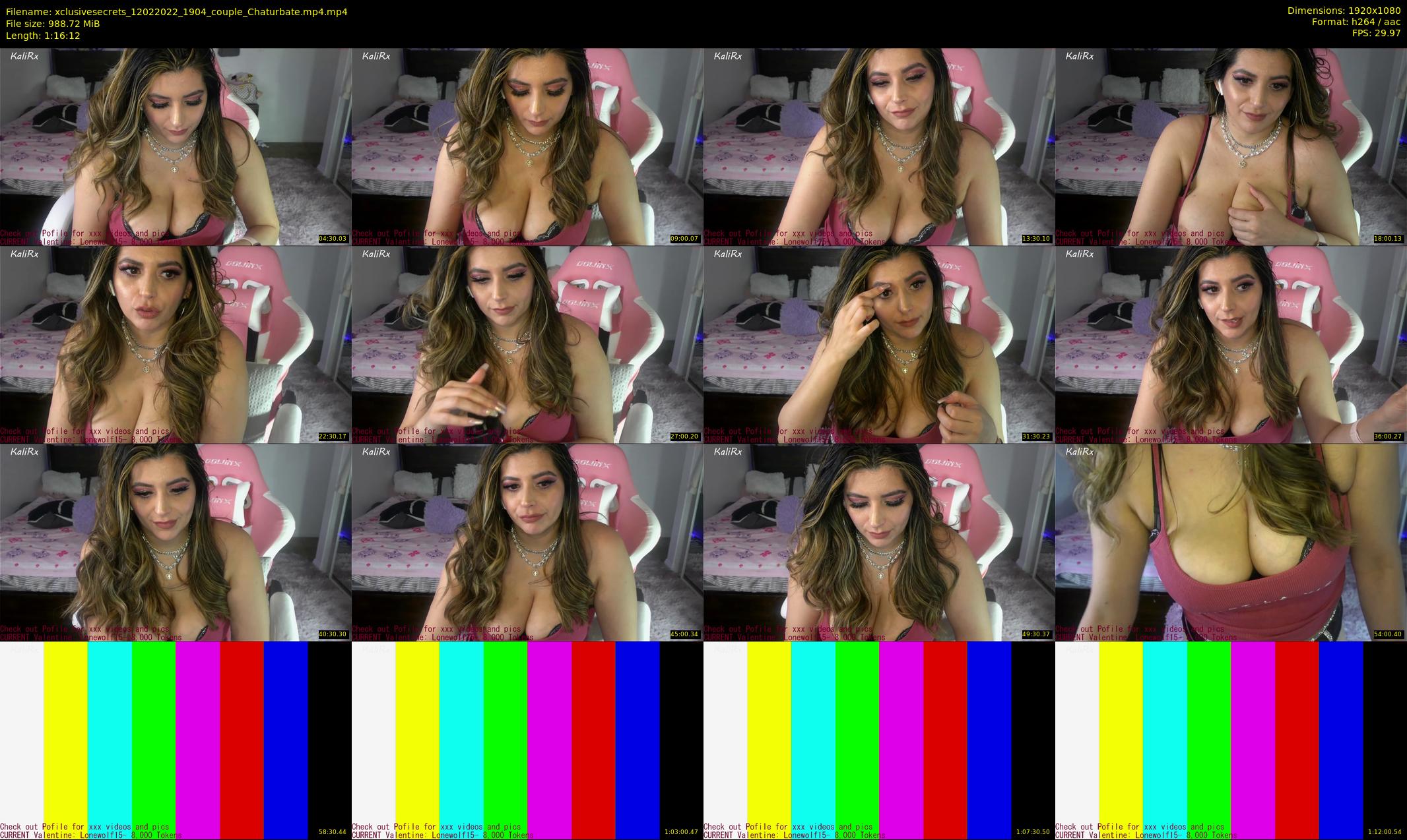 xclusivesecrets — 77 minute Chaturbate female cam show recording, 1080p, Feb 12, 2022