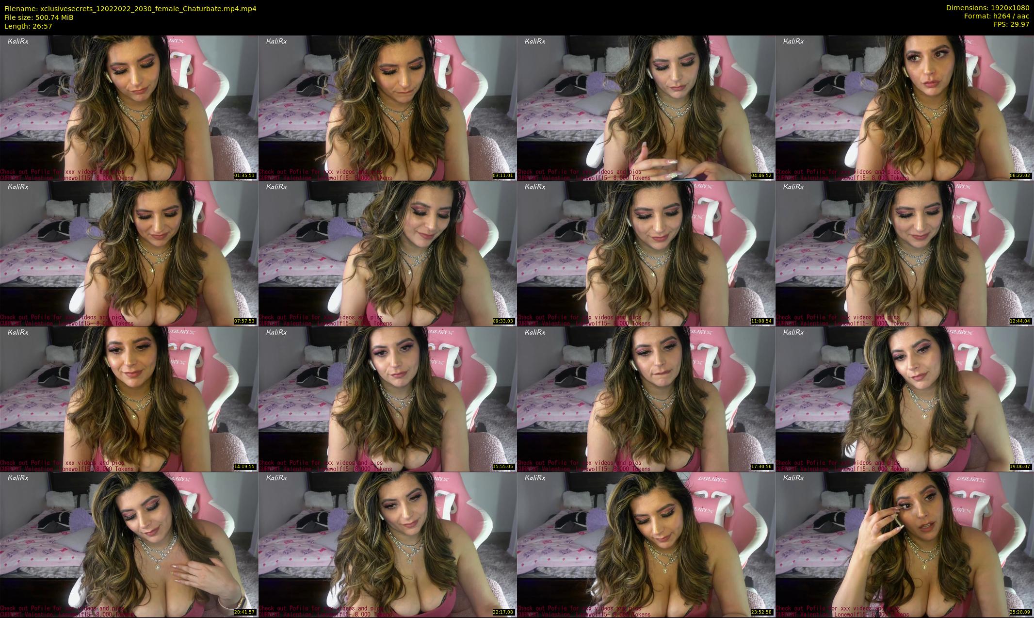 xclusivesecrets — 27 minute Chaturbate female cam show recording, 1080p, Feb 12, 2022