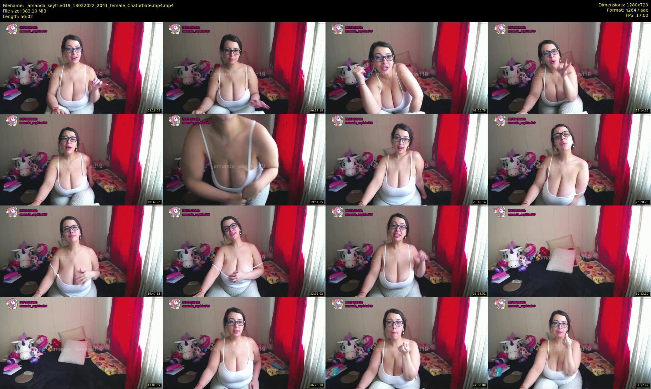 _amanda_seyfried19 — 57 minute Chaturbate female cam show recording, 720p, Feb 13, 2022