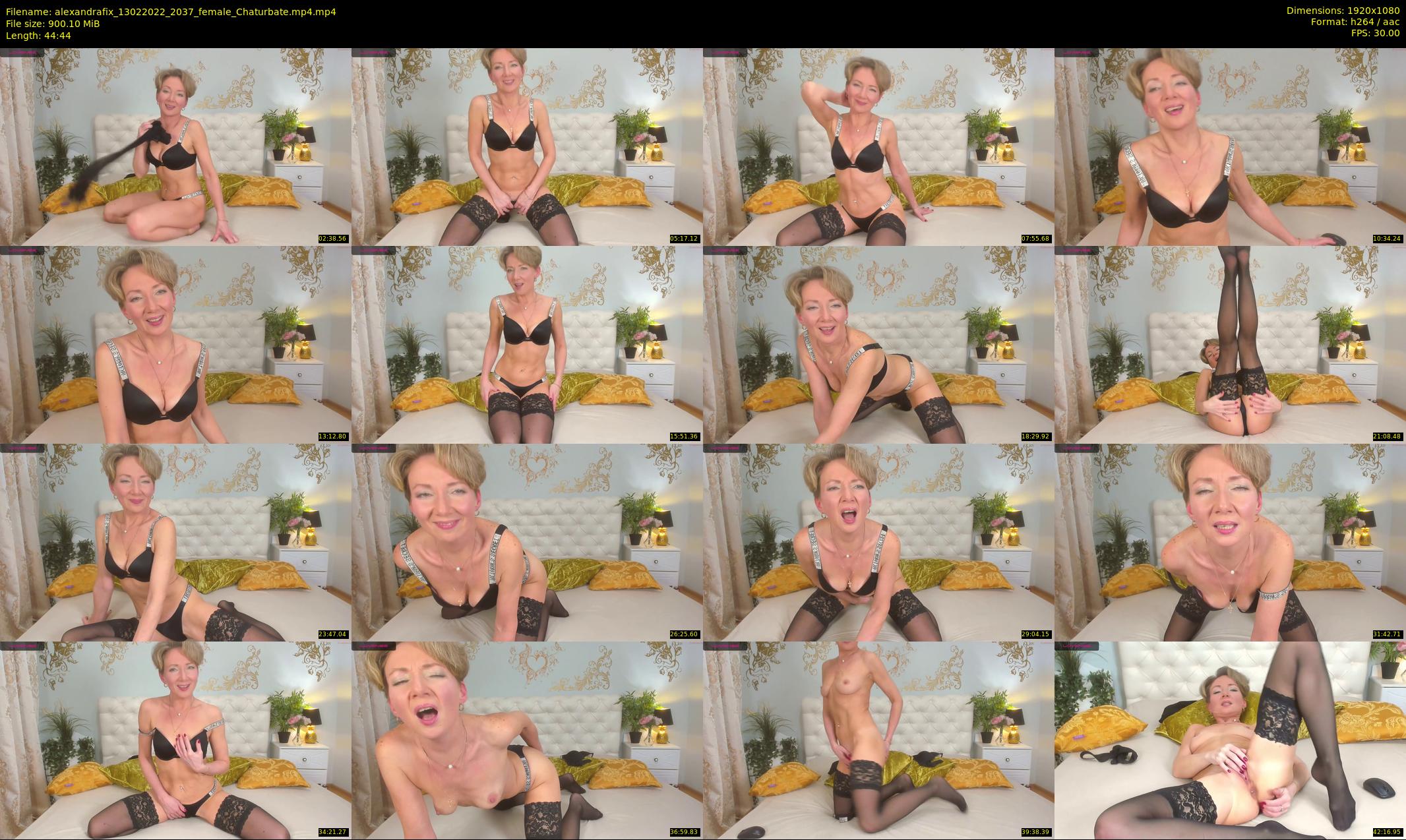 alexandrafix — 45 minute Chaturbate female cam show recording, 1080p, Feb 13, 2022
