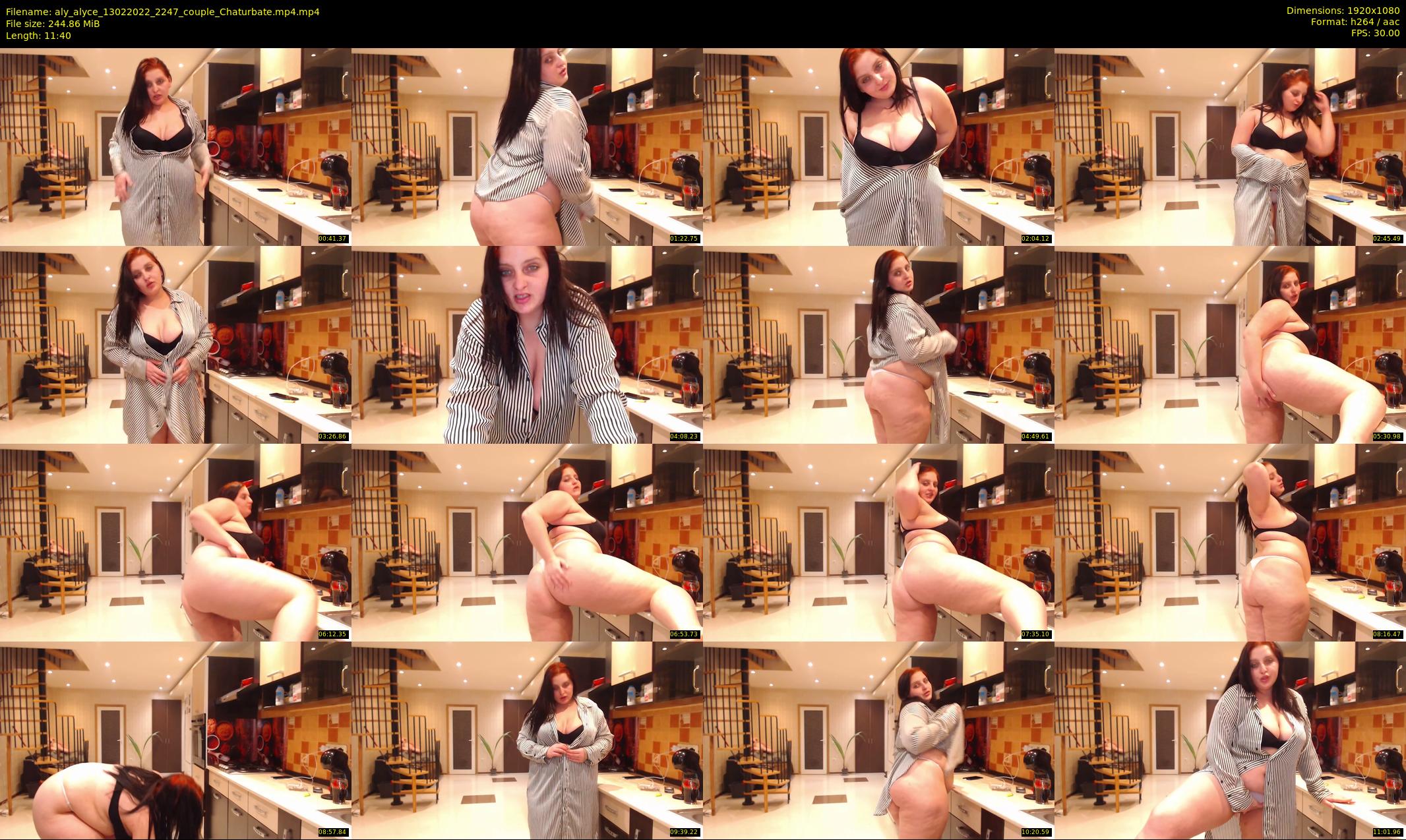 aly_alyce — 12 minute Chaturbate female cam show recording, 1080p, Feb 13, 2022