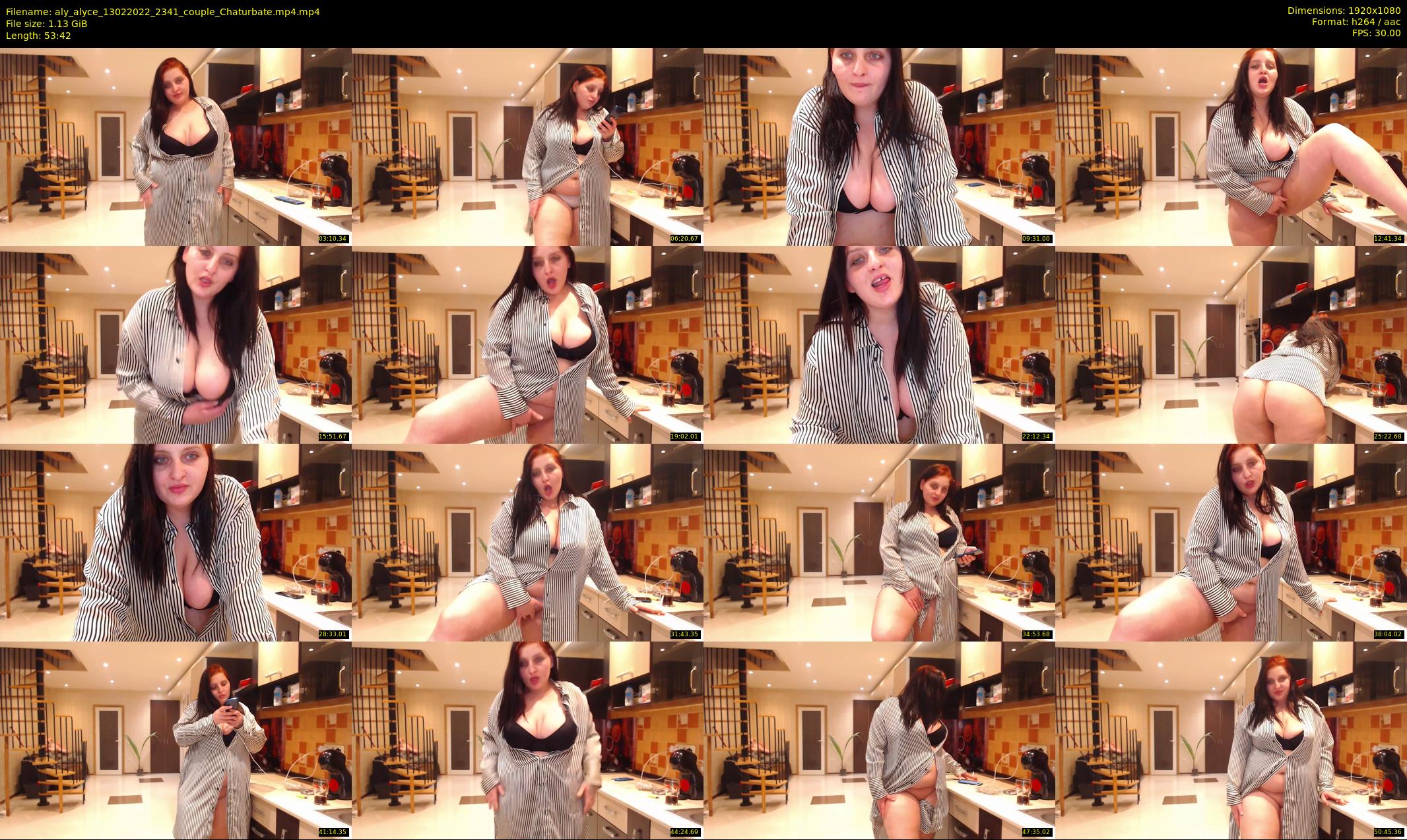 aly_alyce — 54 minute Chaturbate female cam show recording, 1080p, Feb 13, 2022