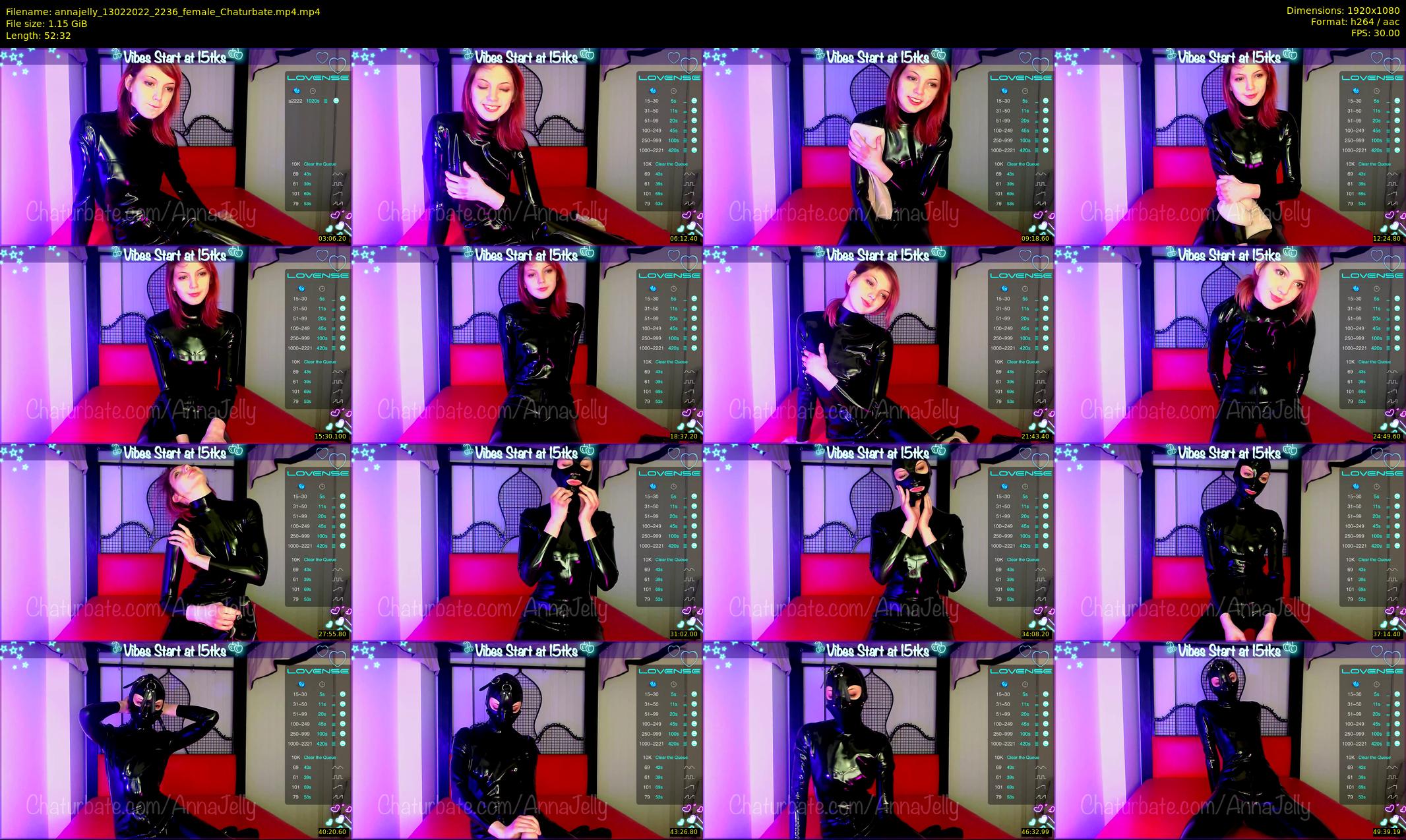 annajelly — 53 minute Chaturbate couple cam show recording, 1080p, Feb 13, 2022