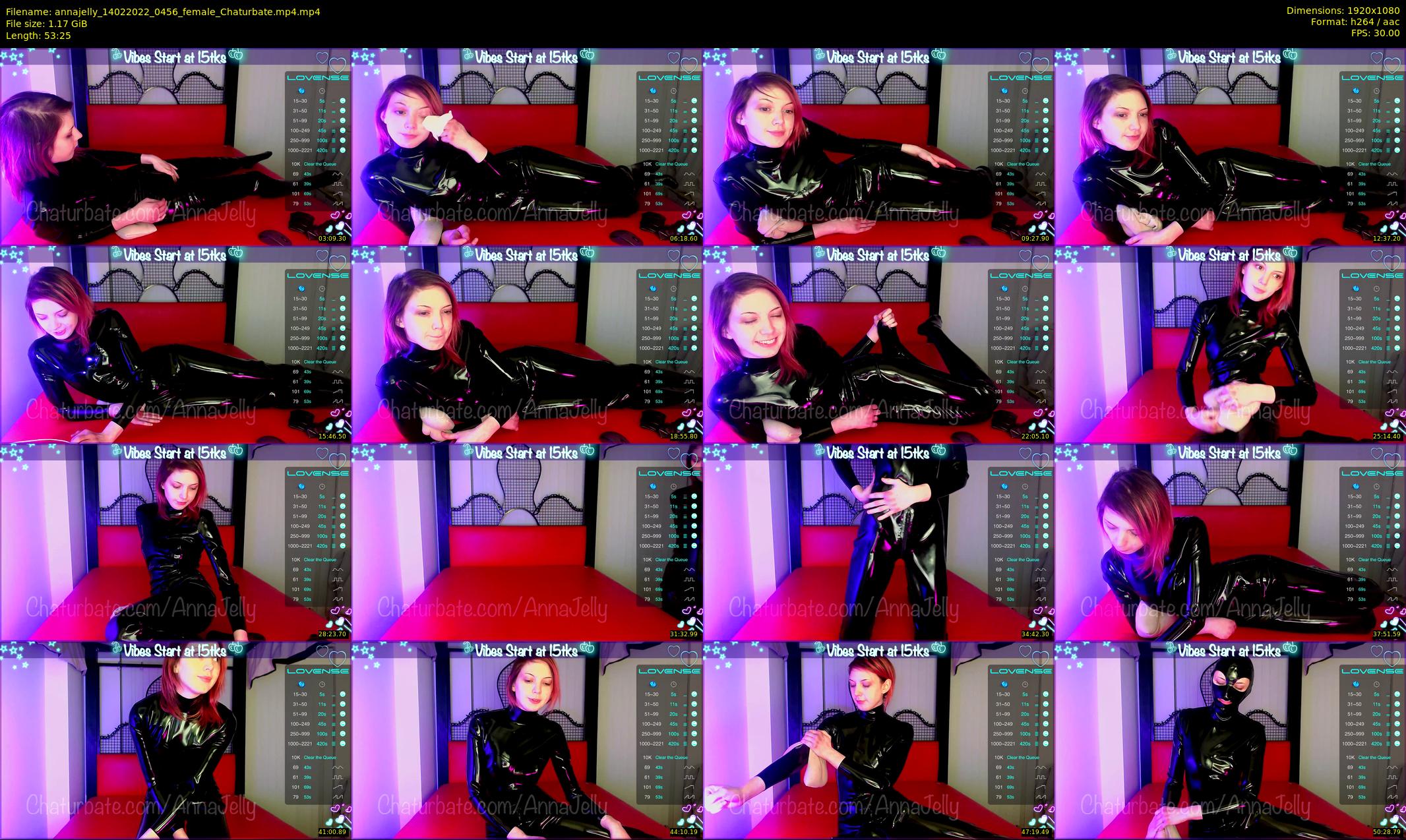 annajelly — 54 minute Chaturbate couple cam show recording, 1080p, Feb 14, 2022