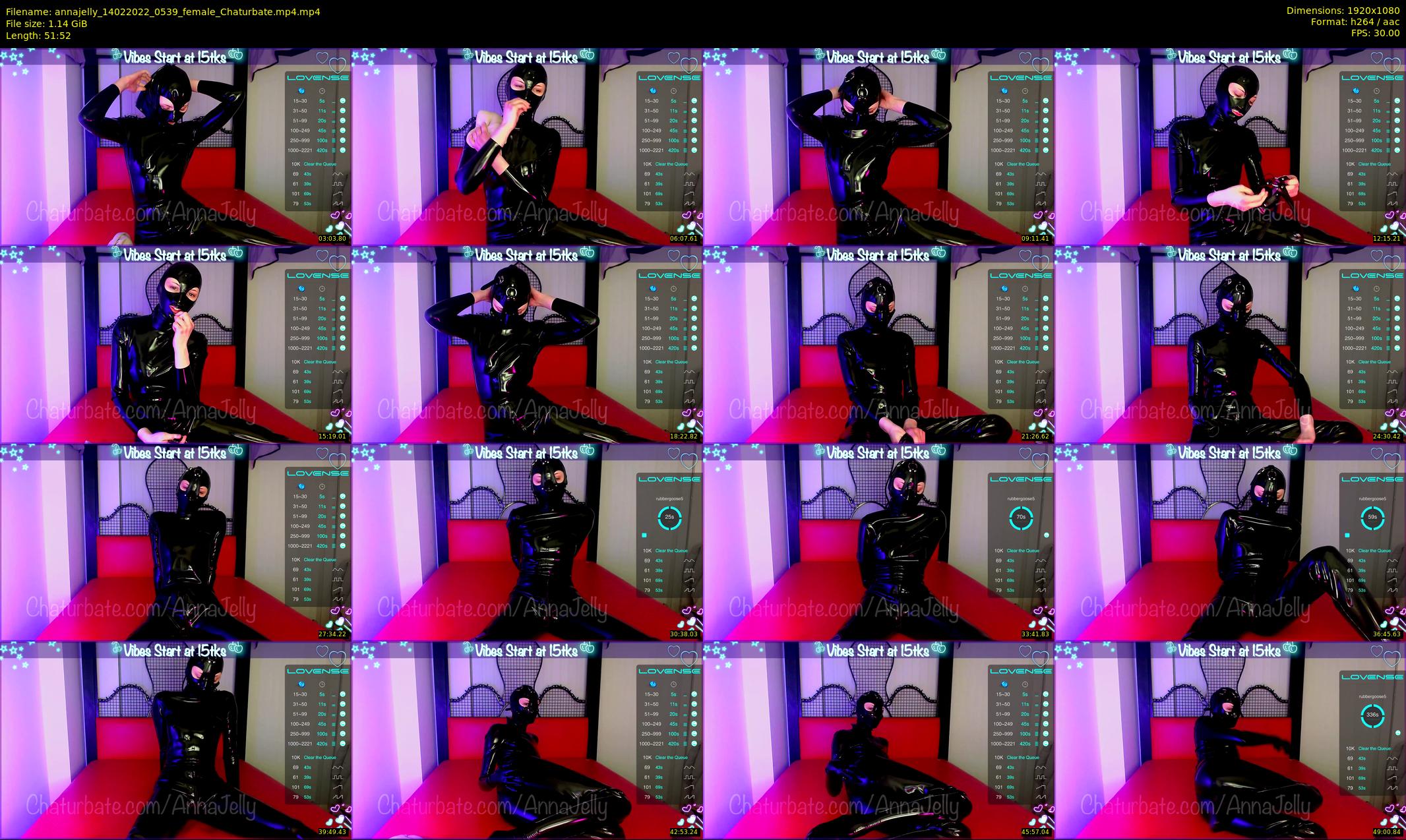 annajelly — 52 minute Chaturbate couple cam show recording, 1080p, Feb 14, 2022