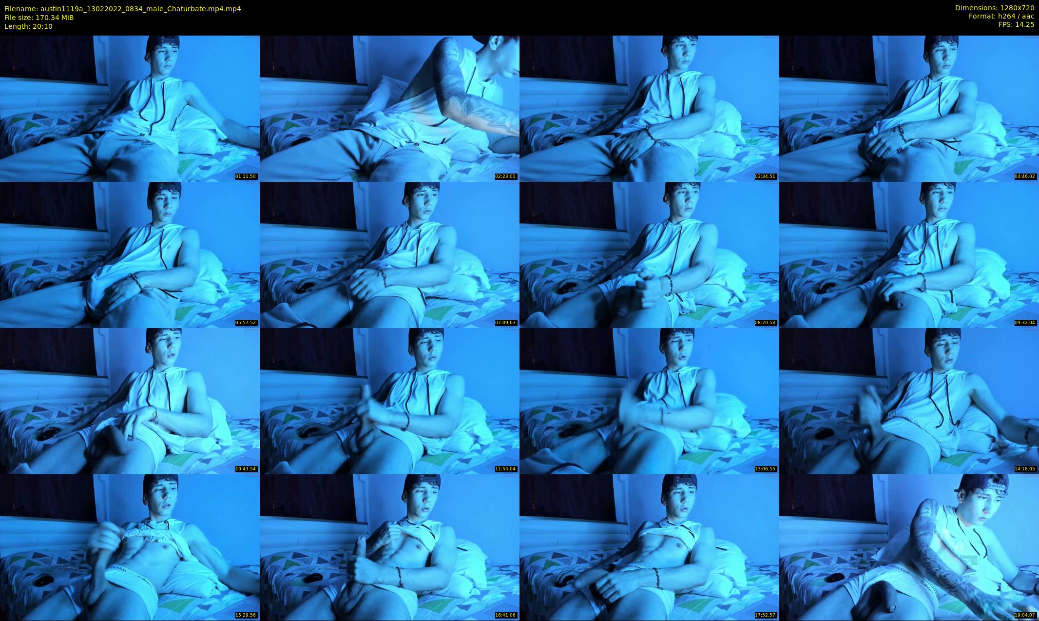 austin1119a — 21 minute Chaturbate male cam show recording, 720p, Feb 13, 2022
