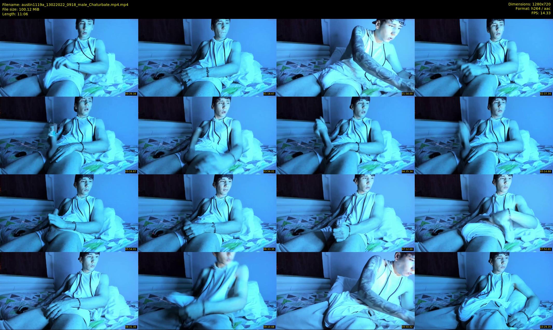 austin1119a — 12 minute Chaturbate male cam show recording, 720p, Feb 13, 2022