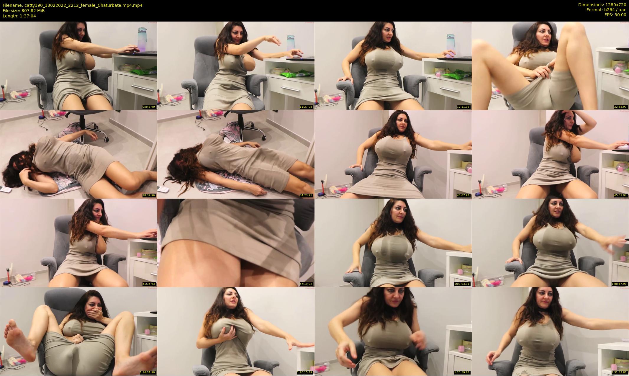 catty190 — 98 minute Chaturbate female cam show recording, 720p, Feb 13, 2022