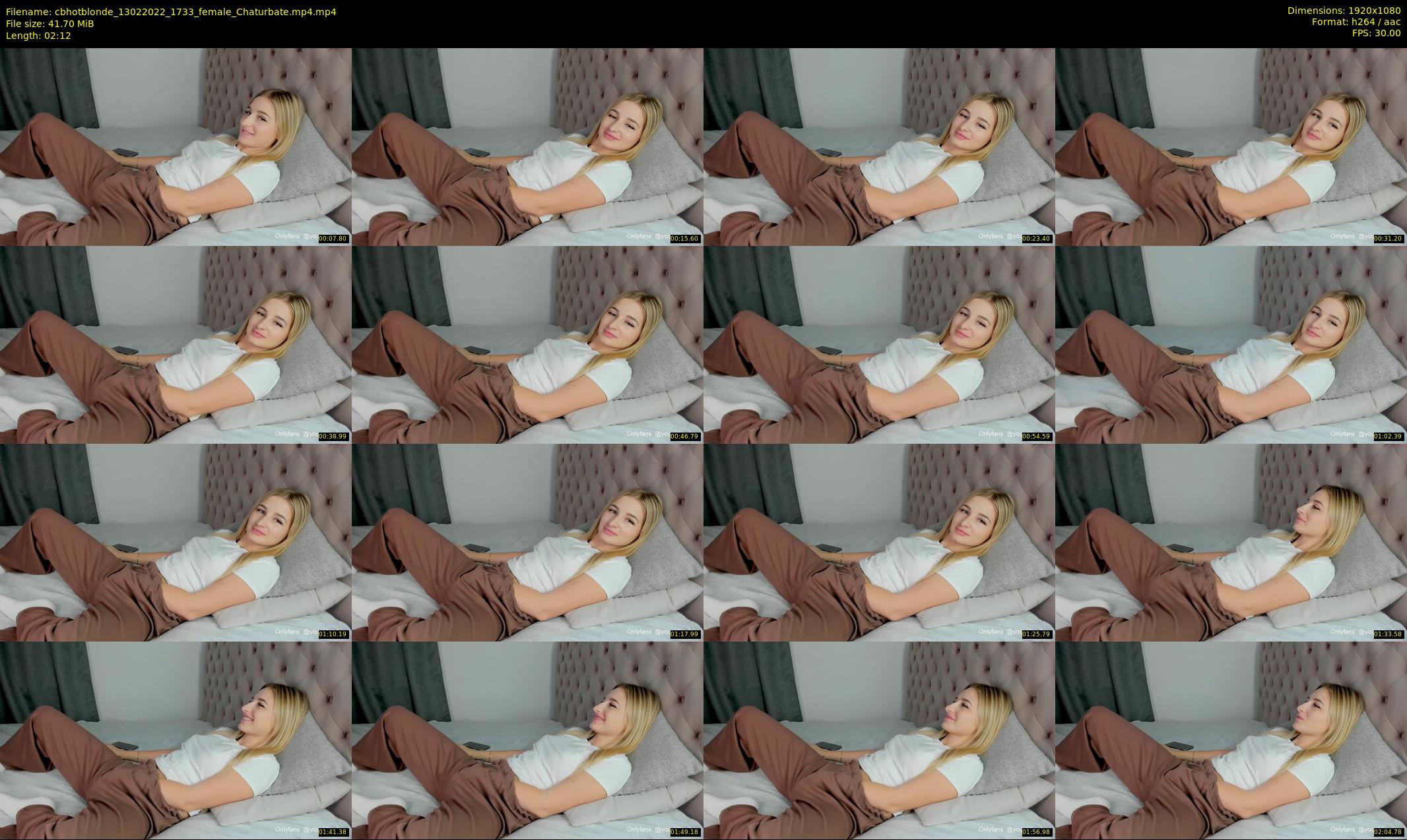 cbhotblonde — 3 minute Chaturbate female cam show recording, 1080p, Feb 13, 2022