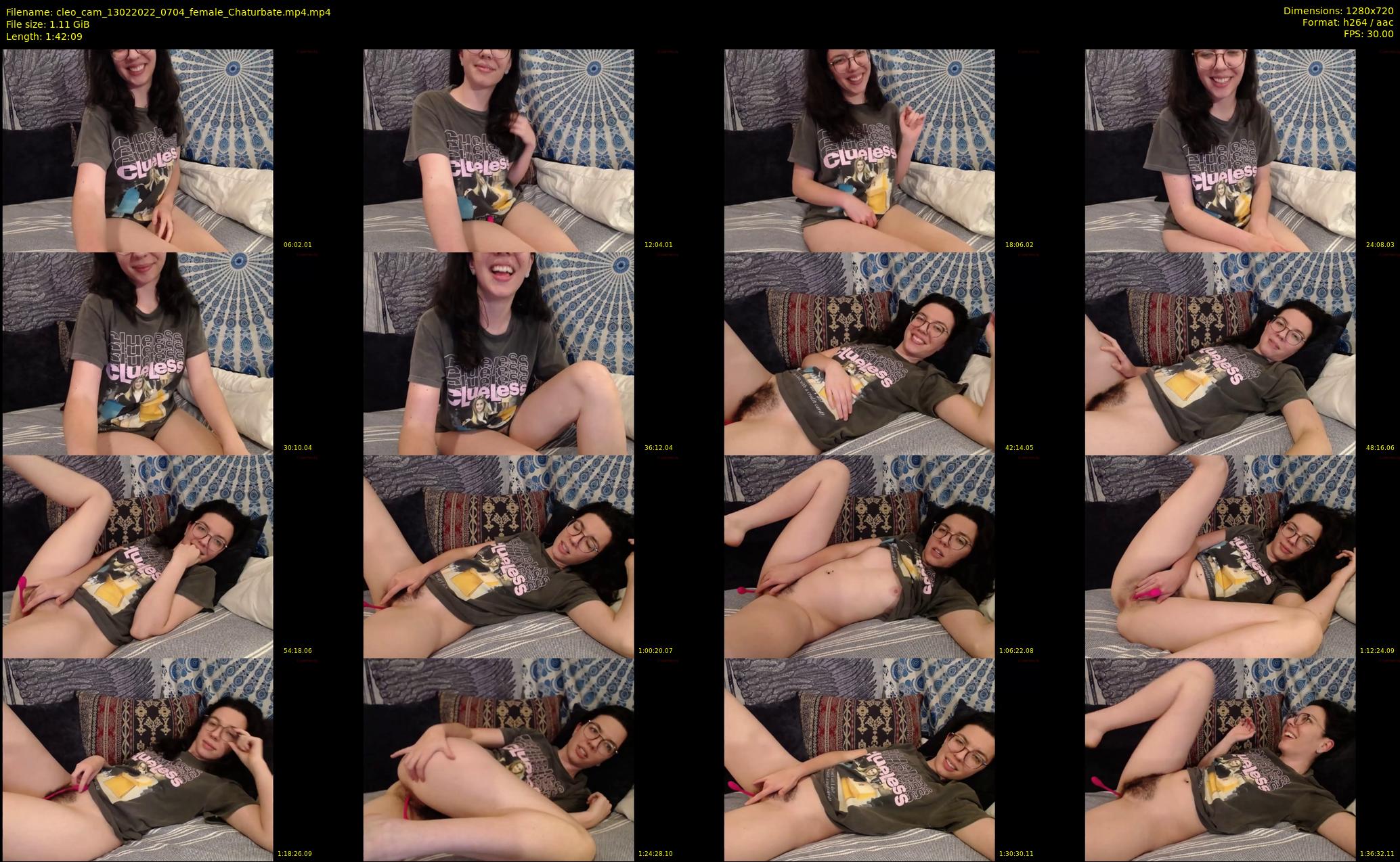 cleo_cam — 103 minute Chaturbate female cam show recording, 720p, Feb 13, 2022