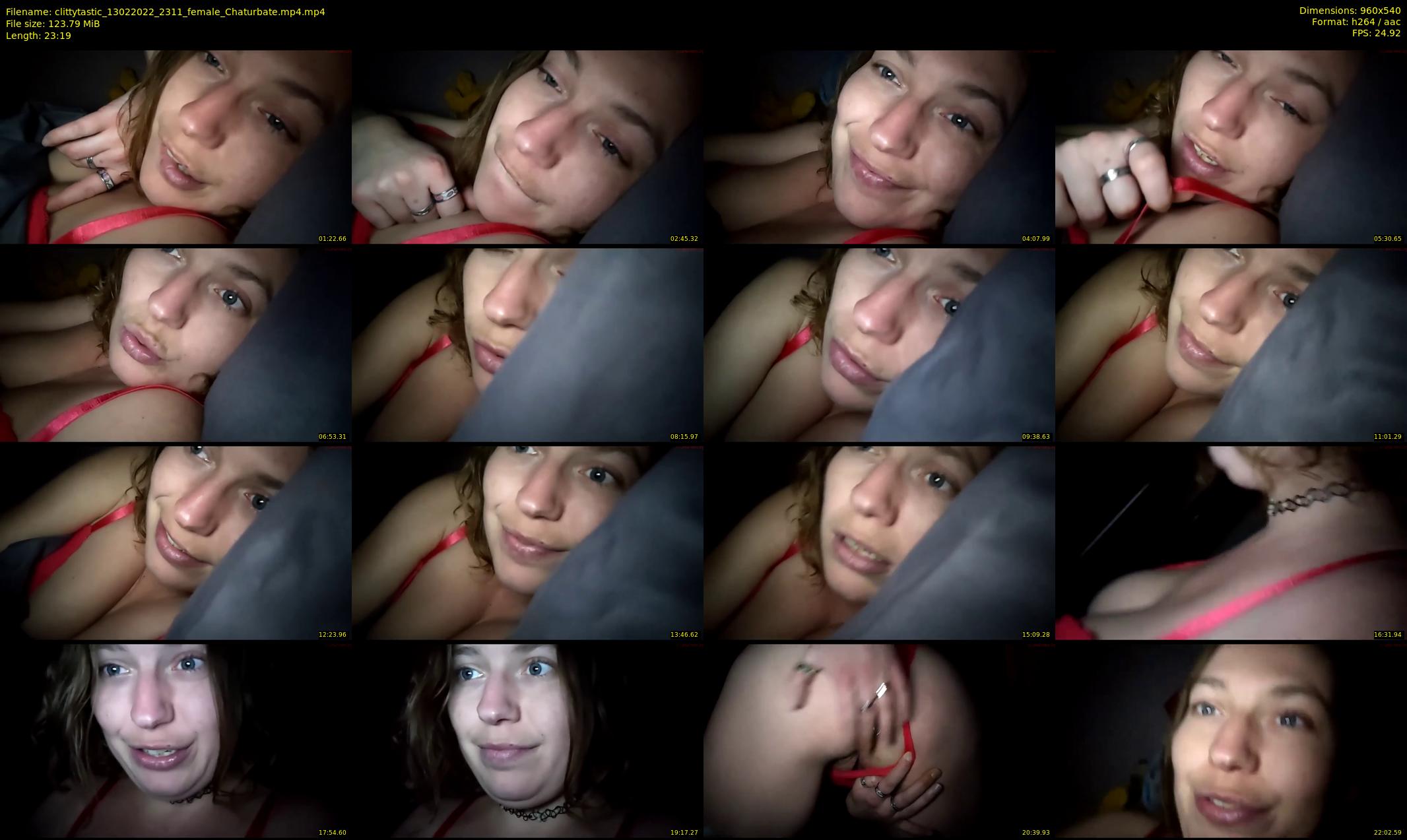 clittytastic — 24 minute Chaturbate female cam show recording, 480p, Feb 13, 2022