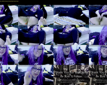 doomednympho — 56 minute Chaturbate female cam show recording, 1080p, Feb 13, 2022