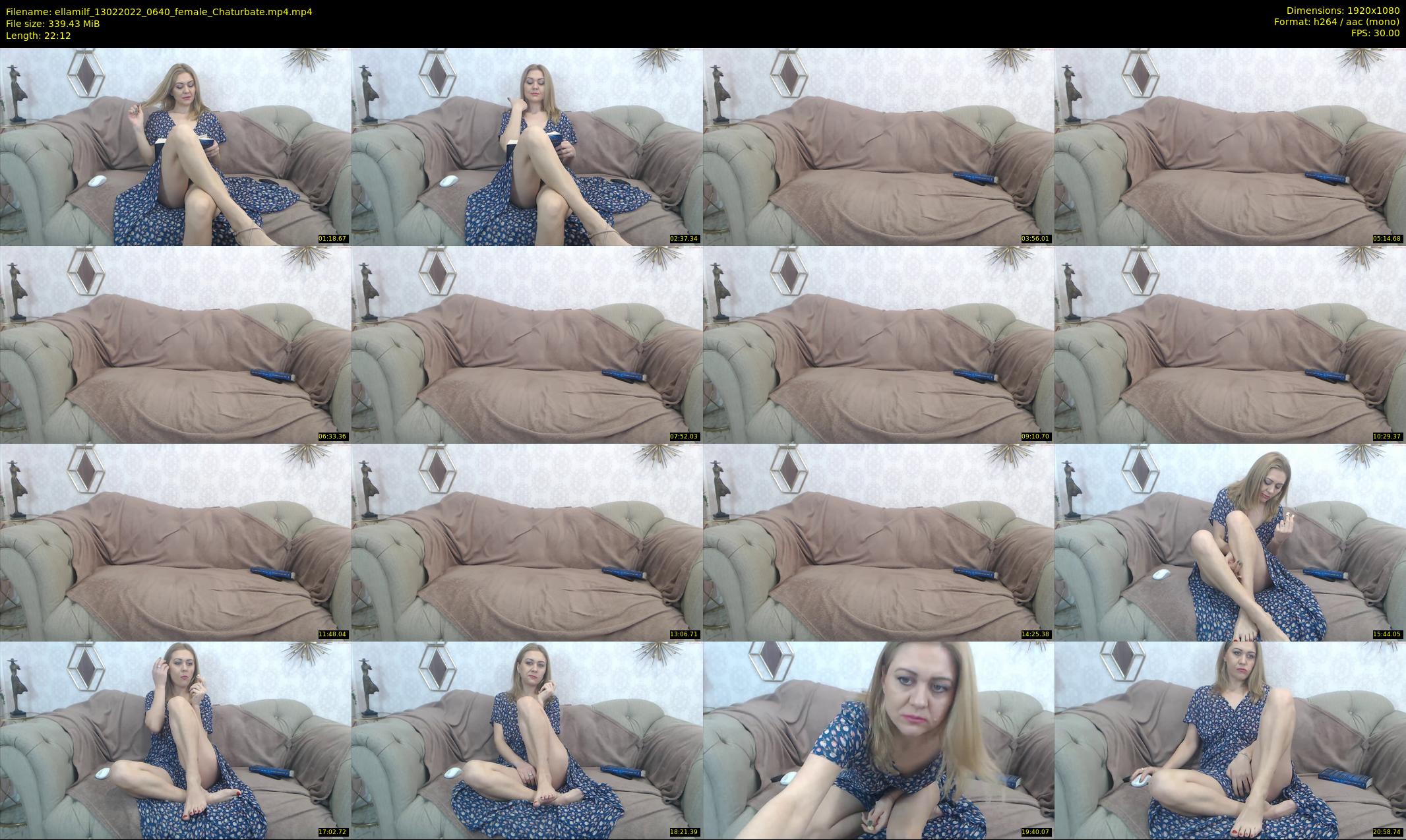 ellamilf — 23 minute Chaturbate female cam show recording, 1080p, Feb 13, 2022