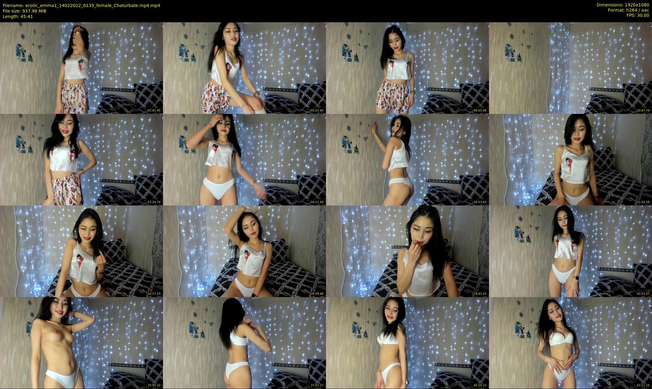 erotic_emma1 — 46 minute Chaturbate female cam show recording, 1080p, Feb 14, 2022