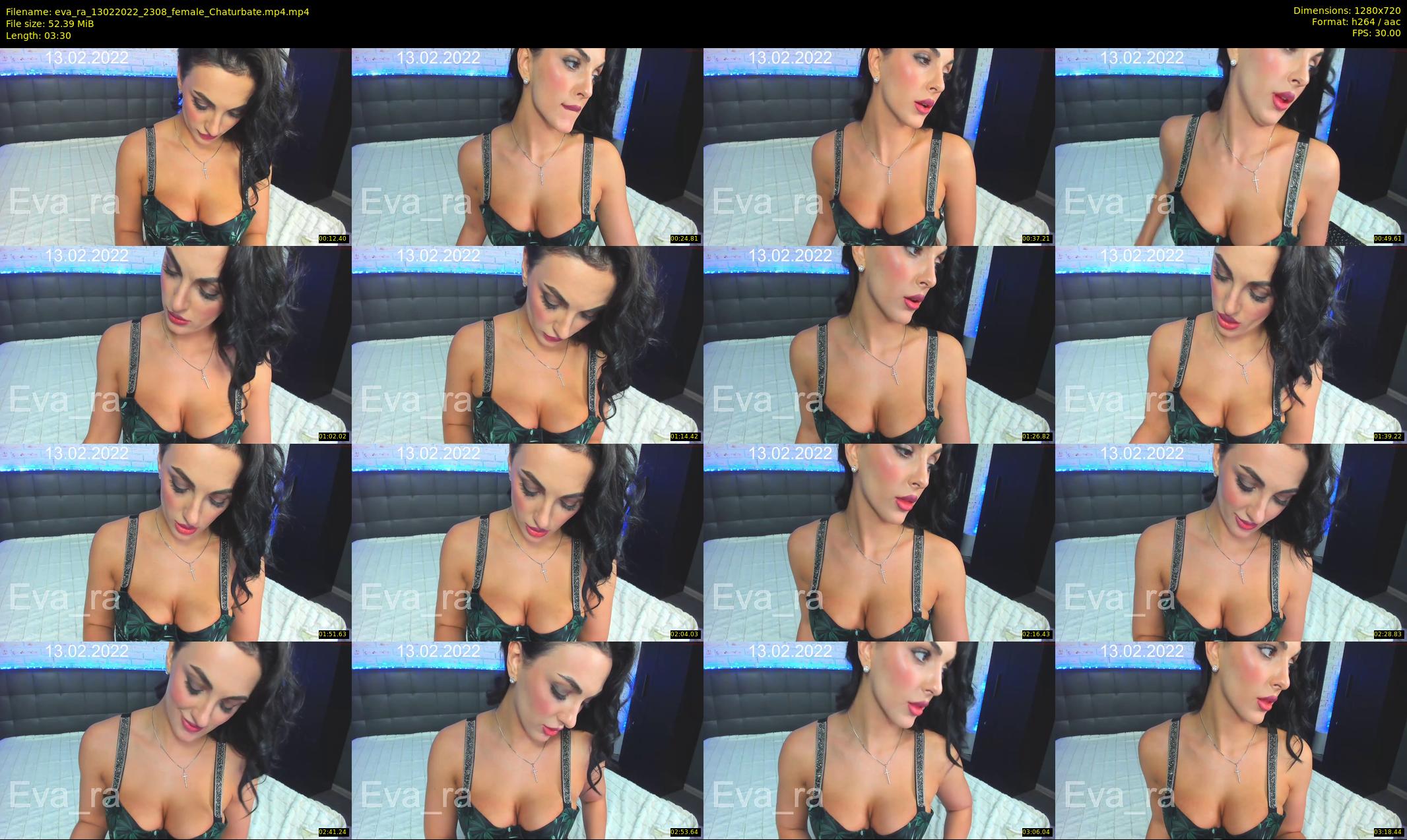 eva_ra — 4 minute Chaturbate female cam show recording, 720p, Feb 13, 2022