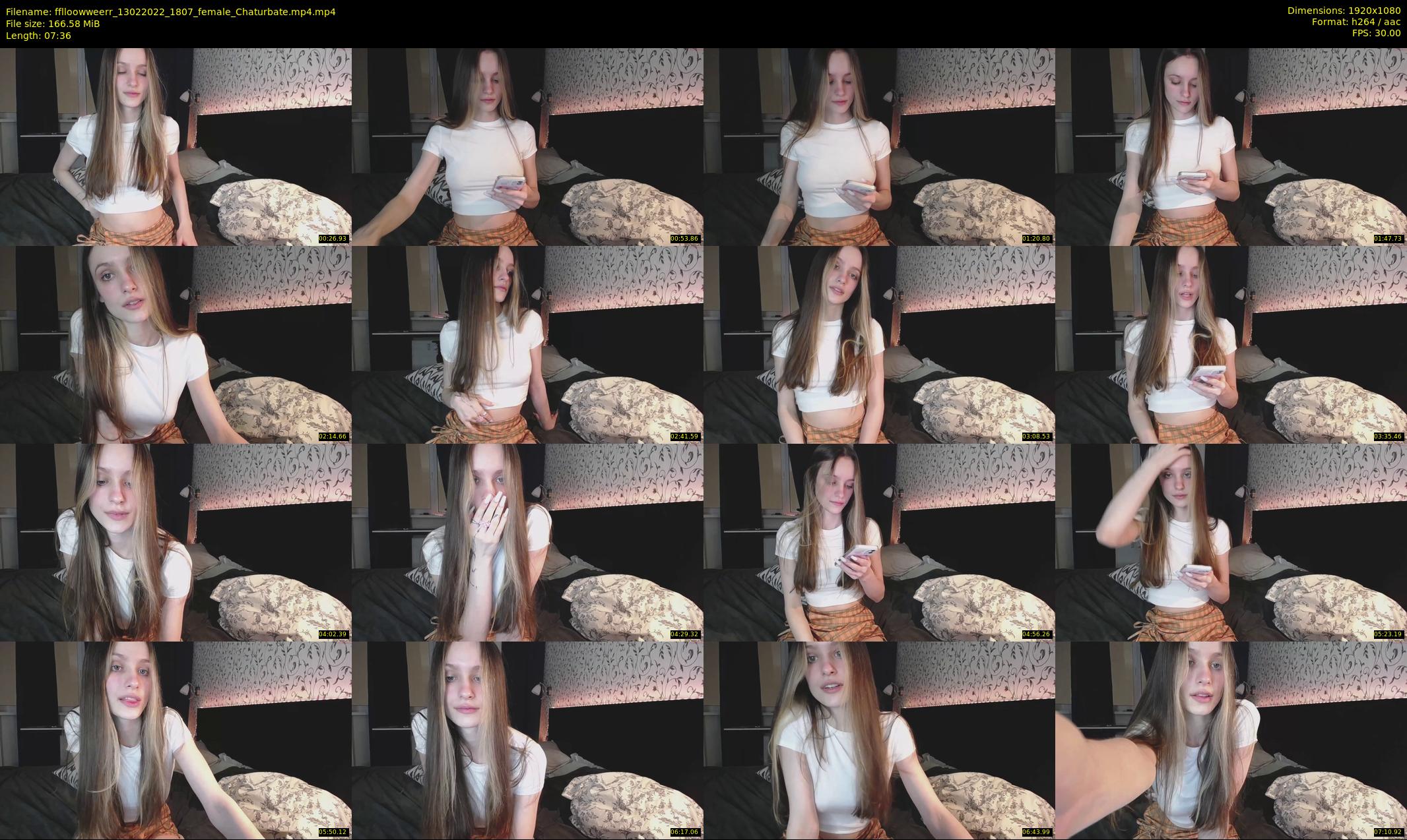 fflloowweerr — 8 minute Chaturbate couple cam show recording, 1080p, Feb 13, 2022