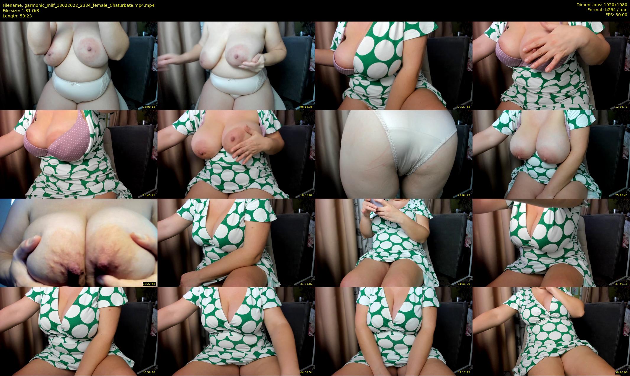 garmonic_milf — 54 minute Chaturbate female cam show recording, 1080p, Feb 13, 2022