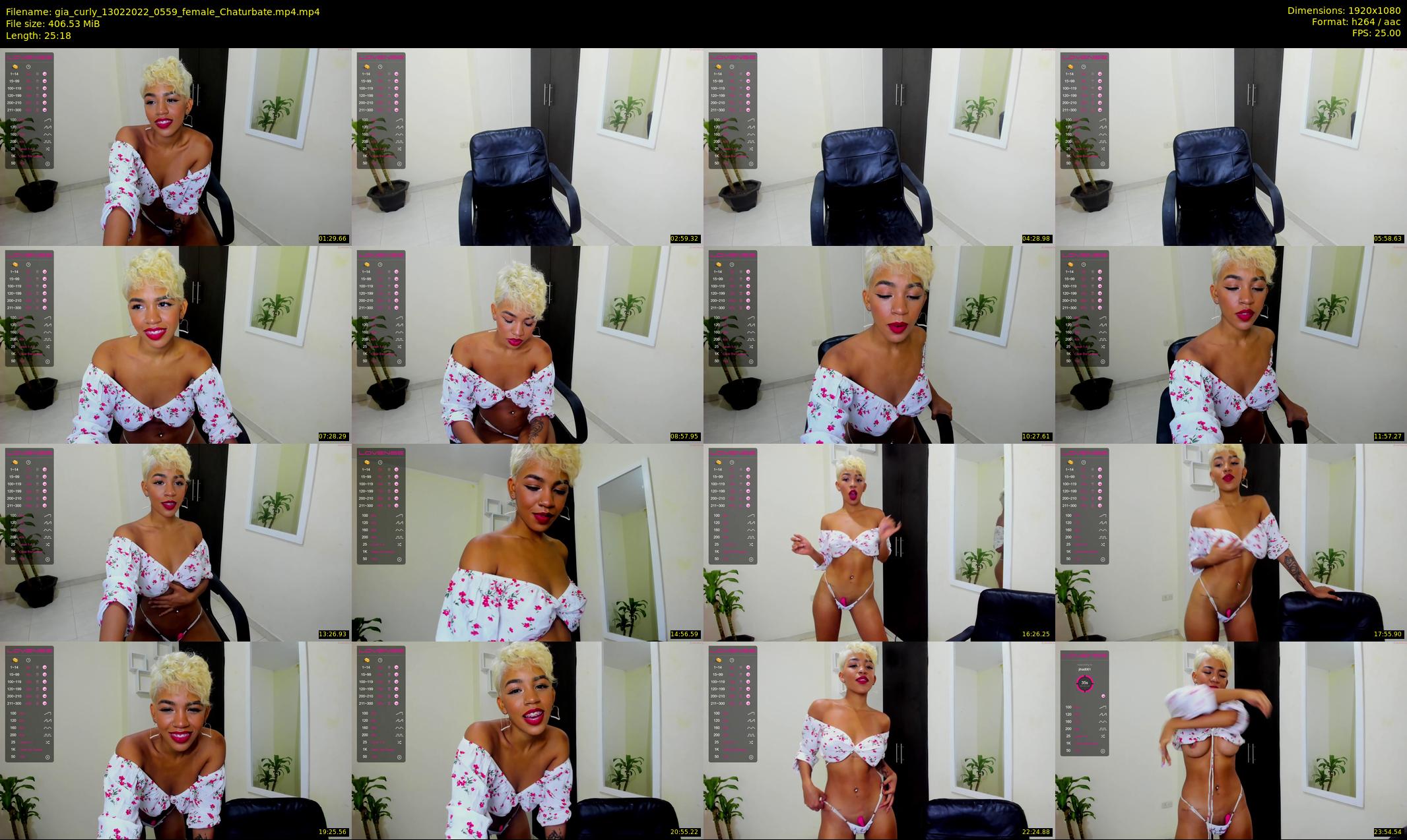 gia_curly — 26 minute Chaturbate female cam show recording, 1080p, Feb 13, 2022