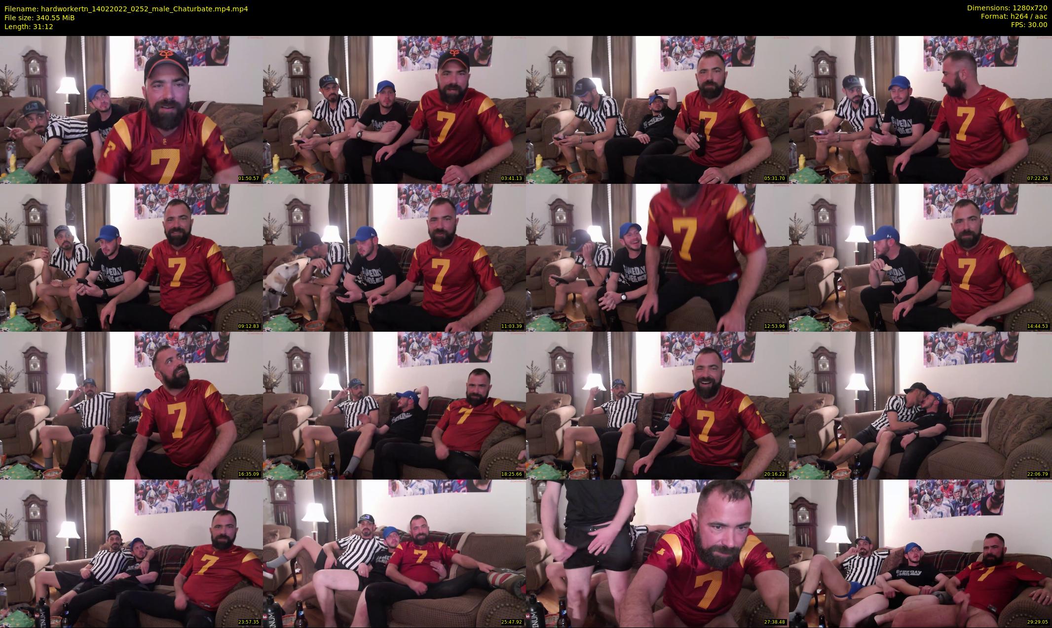 hardworkertn — 32 minute Chaturbate male cam show recording, 720p, Feb 14, 2022