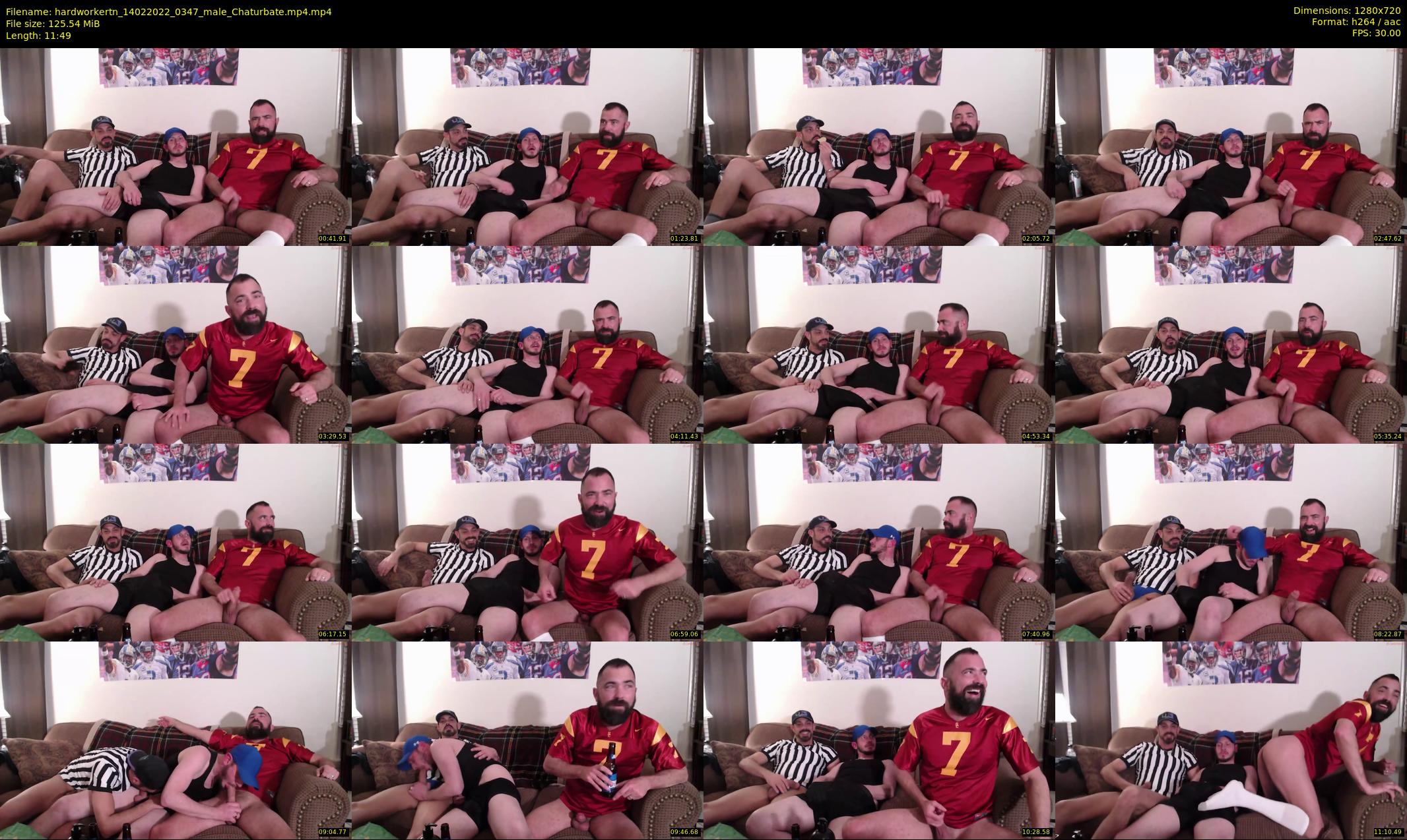 hardworkertn — 12 minute Chaturbate male cam show recording, 720p, Feb 14, 2022