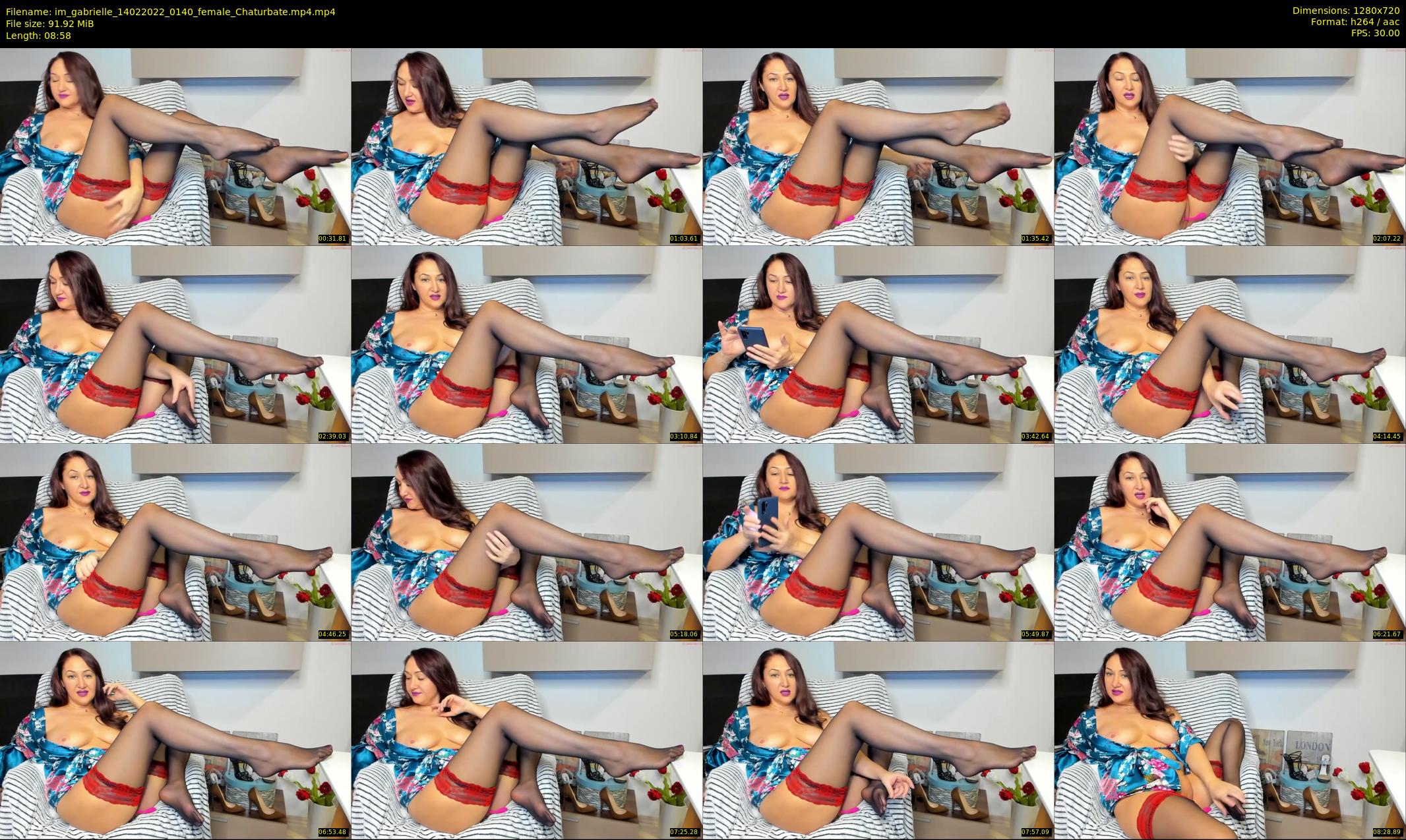 im_gabrielle — 9 minute Chaturbate female cam show recording, 720p, Feb 14, 2022