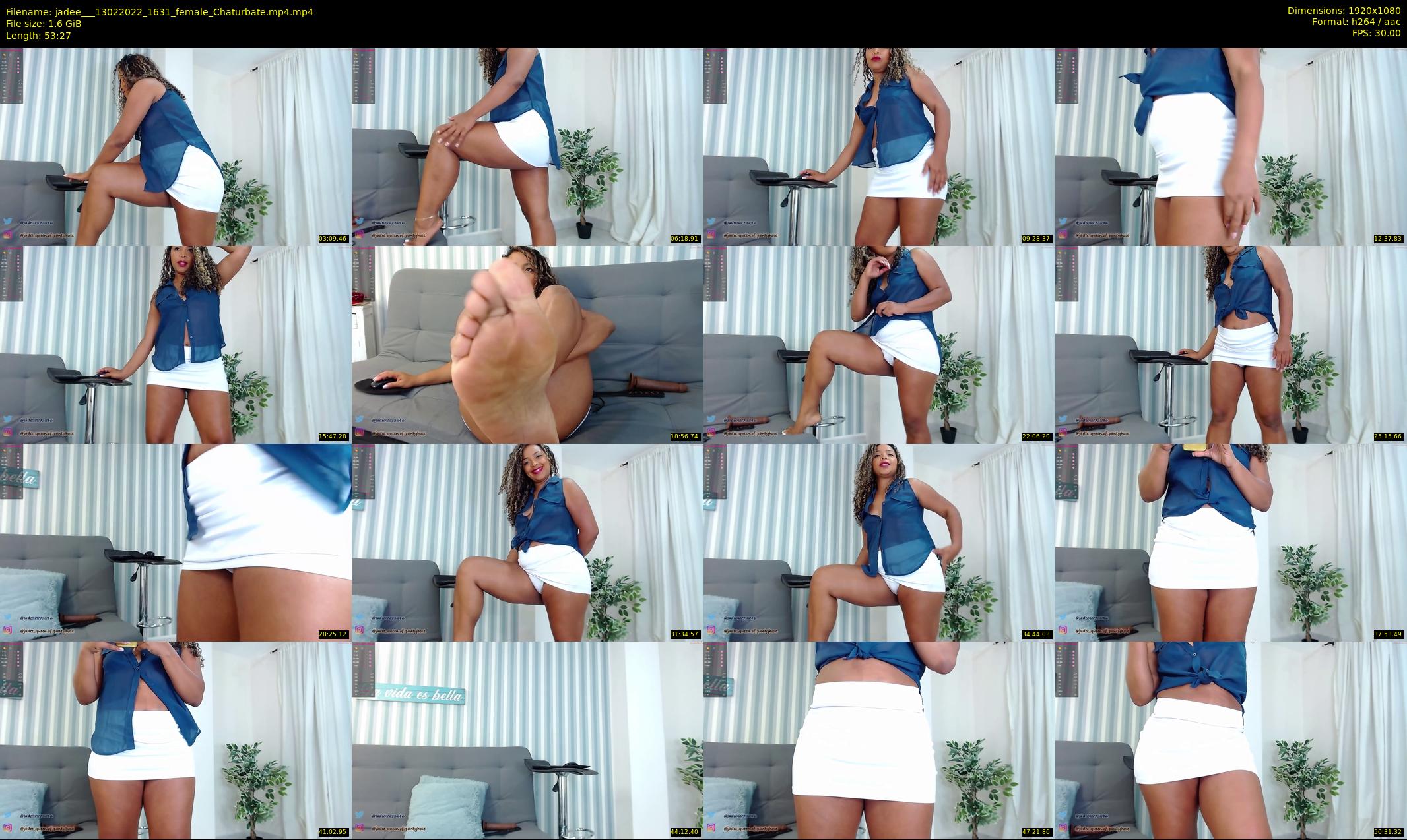 jadee__ — 54 minute Chaturbate female cam show recording, 1080p, Feb 13, 2022