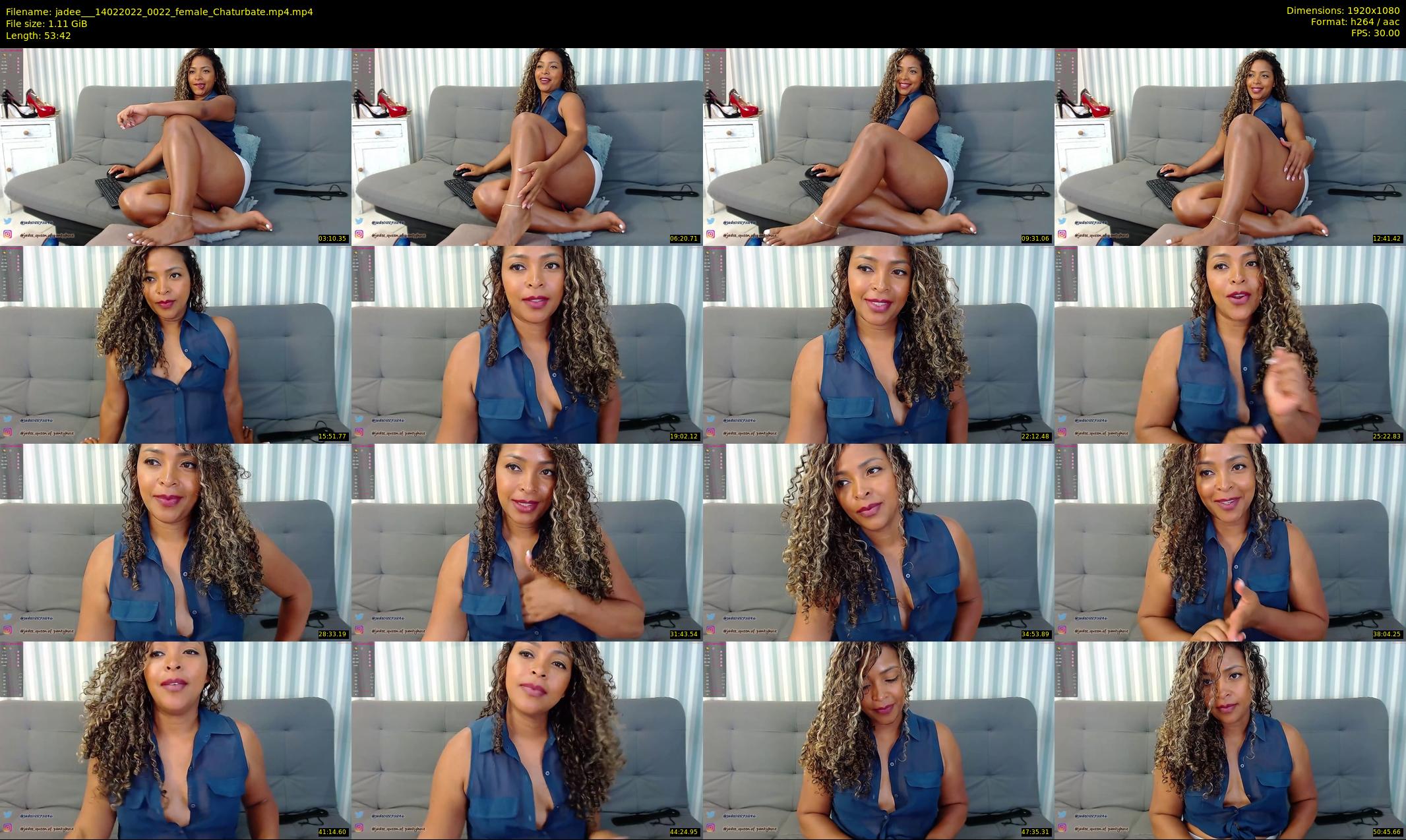 jadee__ — 54 minute Chaturbate female cam show recording, 1080p, Feb 14, 2022